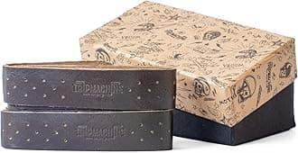 Genuine Leather Handlebar Grip Wraps for Royal Enfield, Harley, Jawa, Triumph, Bajaj, TVS, Honda | Premium Handle Grip Covers | Universal Fit Bike Throttle Wrap Accessories - Caffeine, Perforated