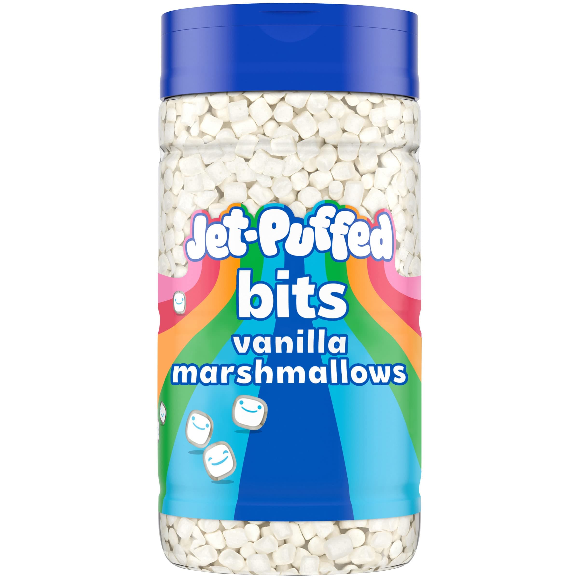 Jet-Puffed Vanilla Marshmallow Bits (3 oz Canister)