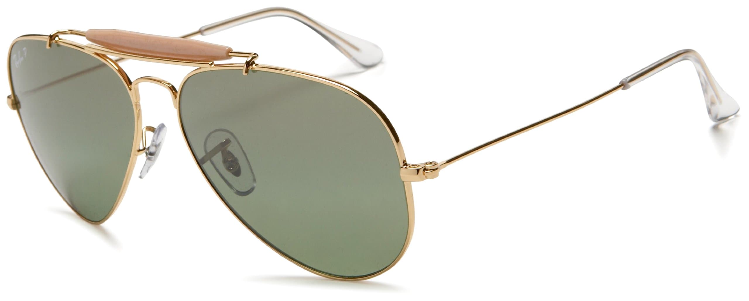 Ray-Ban RB3407 Outdoorsman II Rainbow Rectangular Sunglasses, Test
