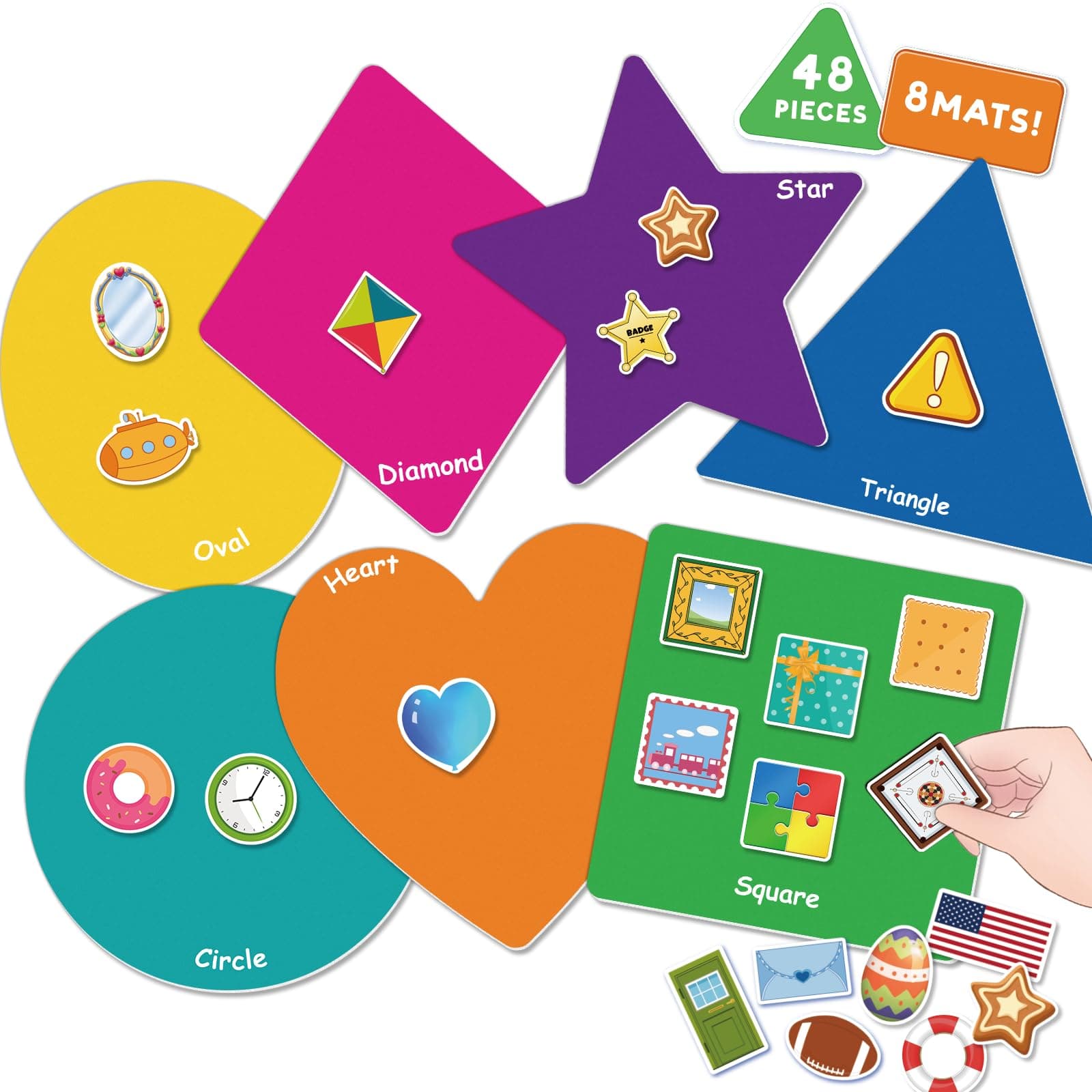 Shape Sorting mats