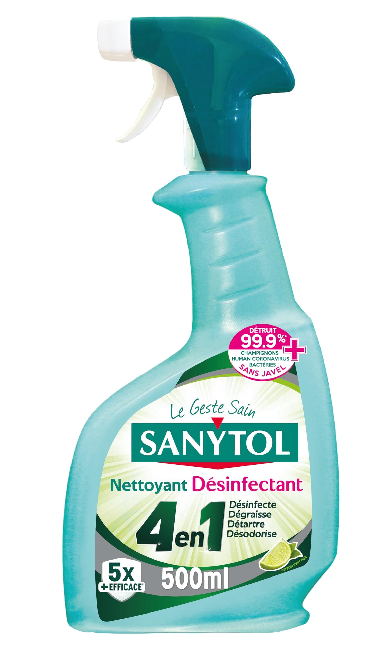 Sanytol Fresh 4-Action Disinfectant Cleaner, 500 ml