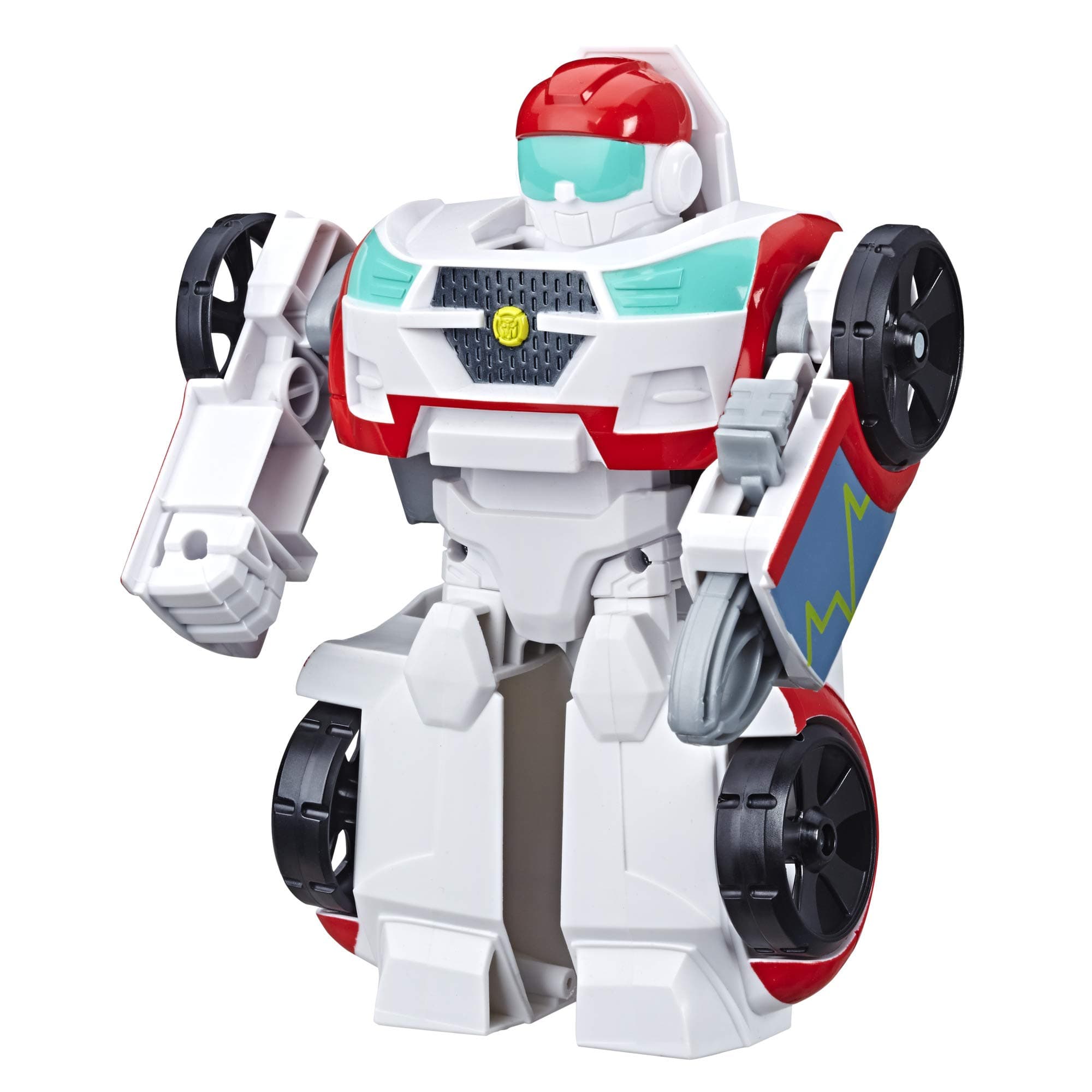 TRANSFORMERS Playskool Heroes Transformers Rescue Bots Academy Medix the Doc-Bot Converting Toy Robot, 6-Inch Action Figure, Toys for Kids Ages 3 and Up