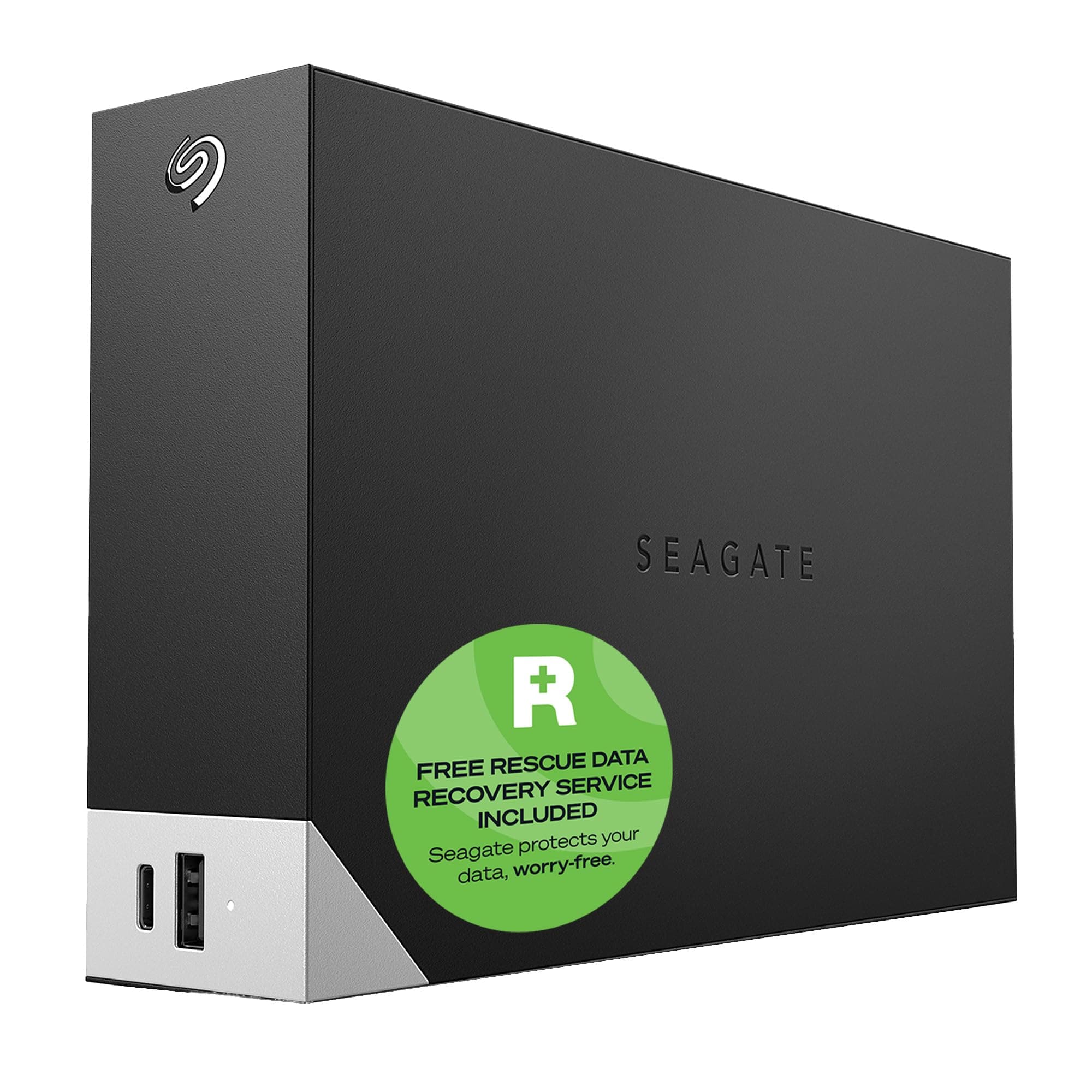 Seagate One Touch Hub 20TB, External Hard Drive Desktop HDD, USB-C & USB 3.0 port, for Computer Desktop Workstation PC Laptop Mac (STLC20000400)