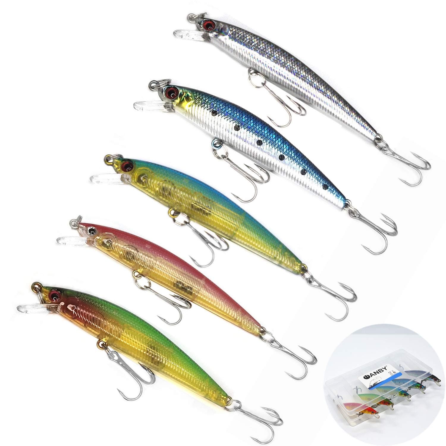 5PCS Minnow