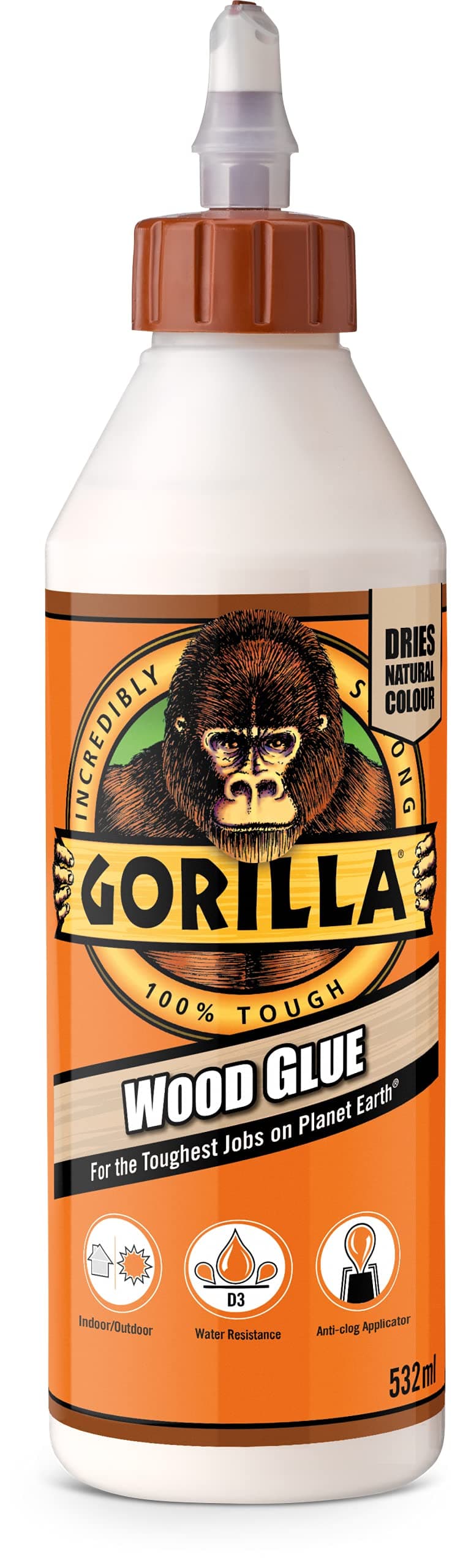 Glue Gorilla Wood Glue 532ml