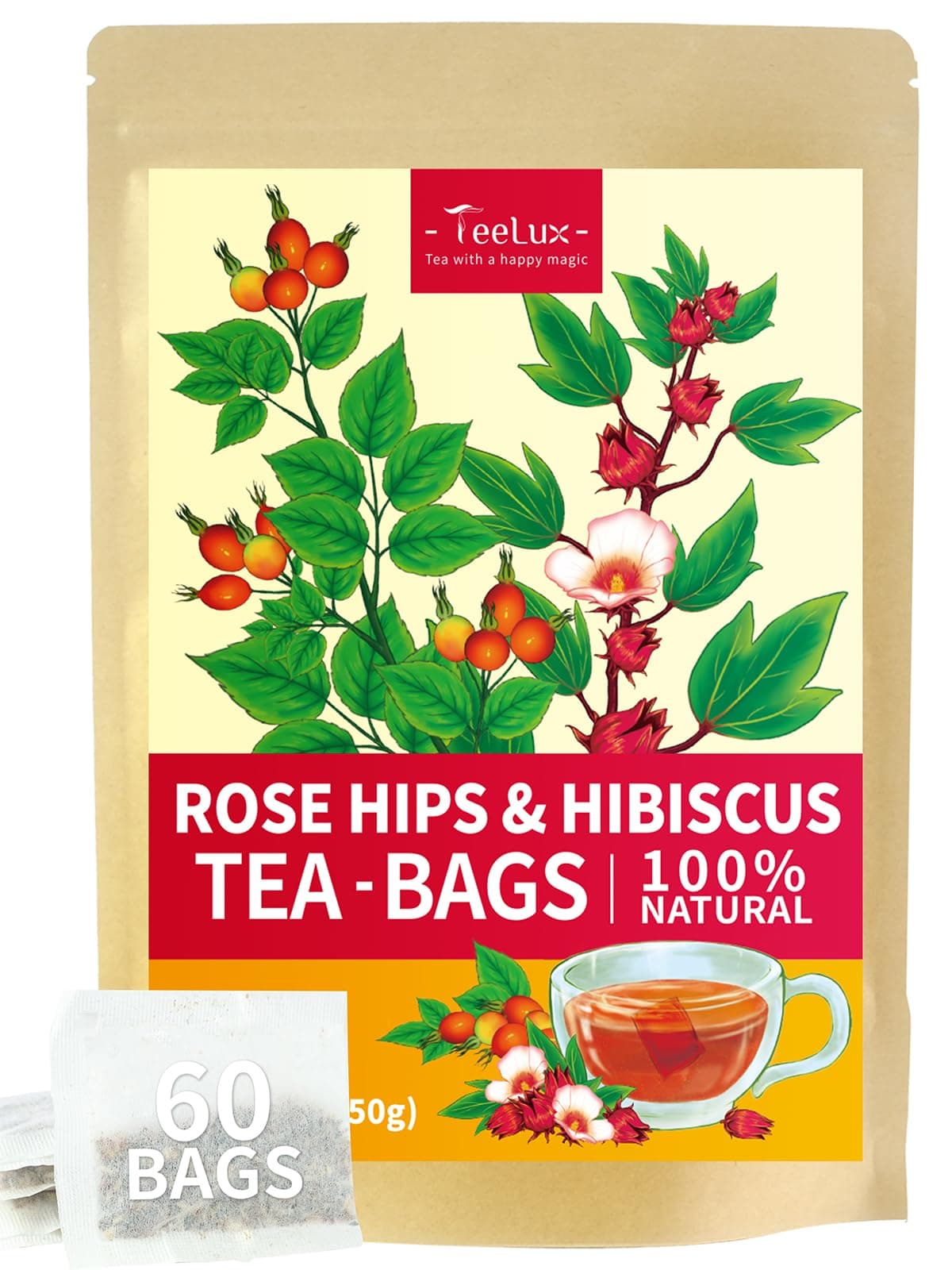 Hibiscus Rosehip Tea