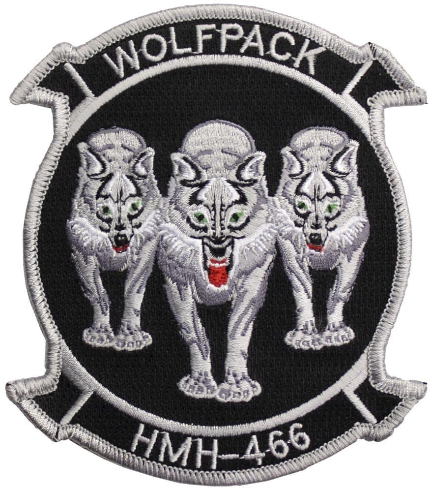 Heavy Helicopter Training Squadron HMH-466 Patch Full Color