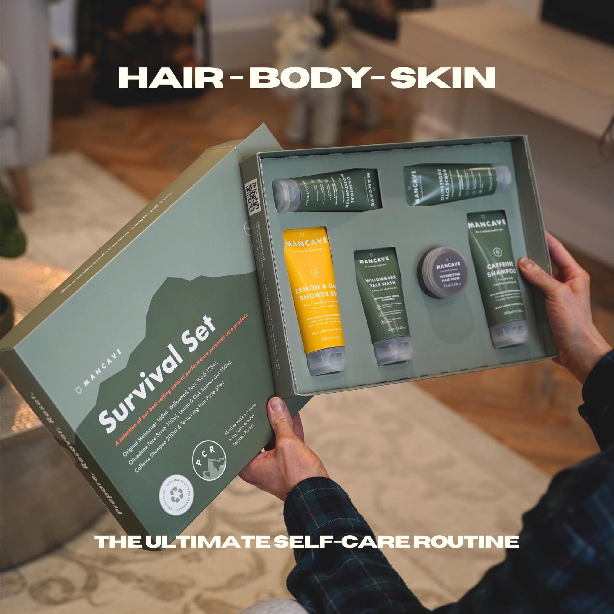 ManCave Survival Gift Set