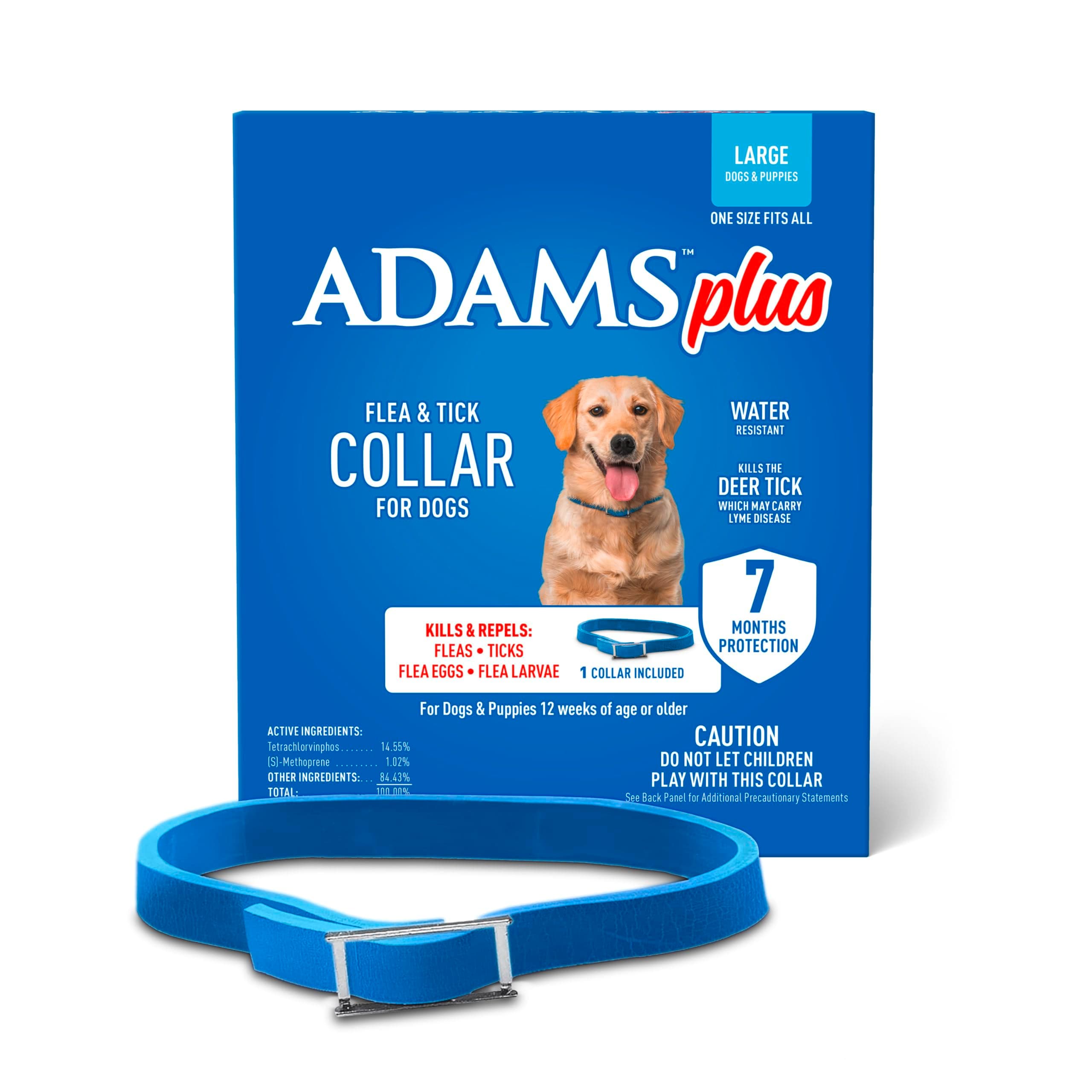 Plus Flea & Tick Collar For Large Dogs