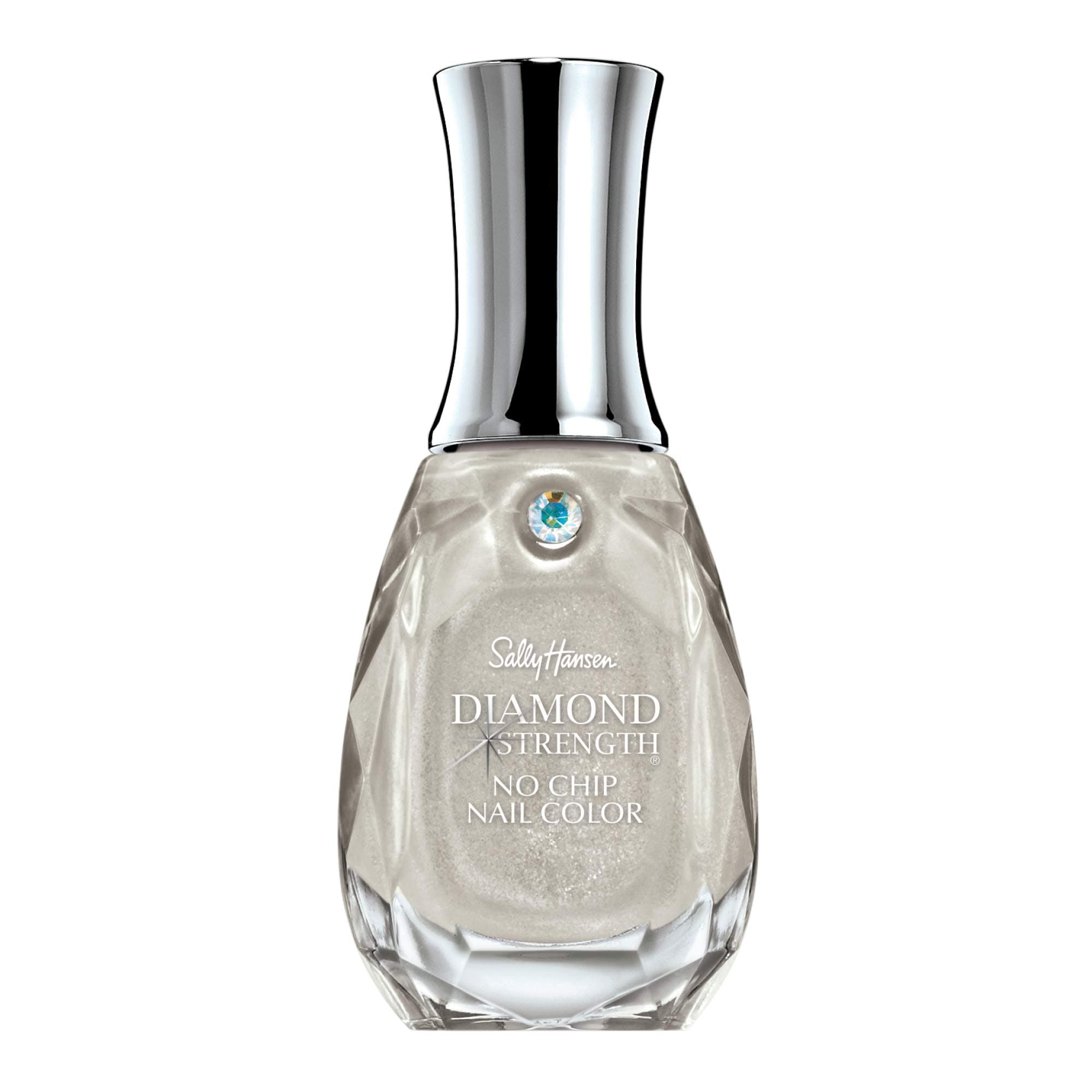 Diamond Strength, Diamonds, Nail Growth, Protective Layer, Sheer, Shimmery Grey Nail Polish