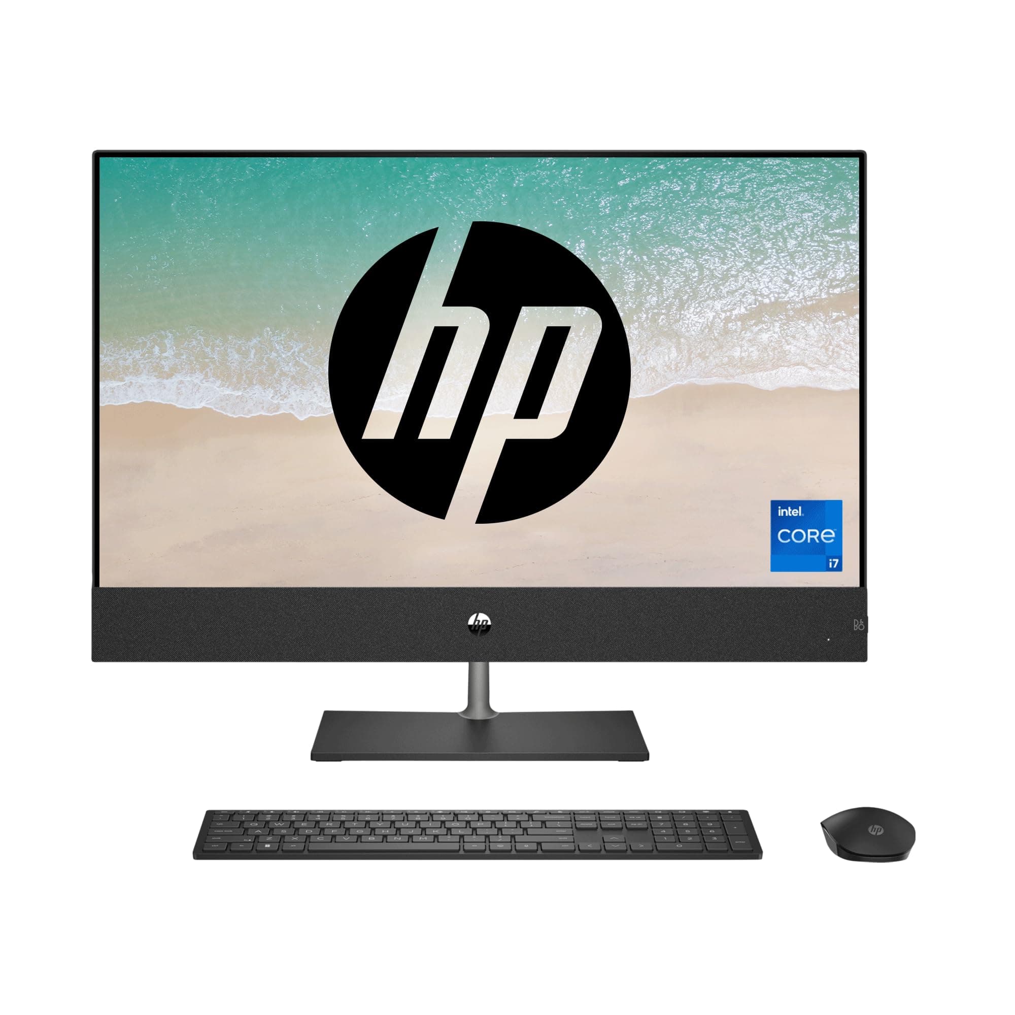 HP Pavilion All-in-One 12th Gen Intel Core i7-27inch(68.6 cm) 16GB RAM/1TB SSD/FHD, Touch, Micro-Edge, Anti-Glare Display/Wireless Keyboard & Mouse/Intel UHD Graphics/Win 11/B&O Audio, 27-ca1142in