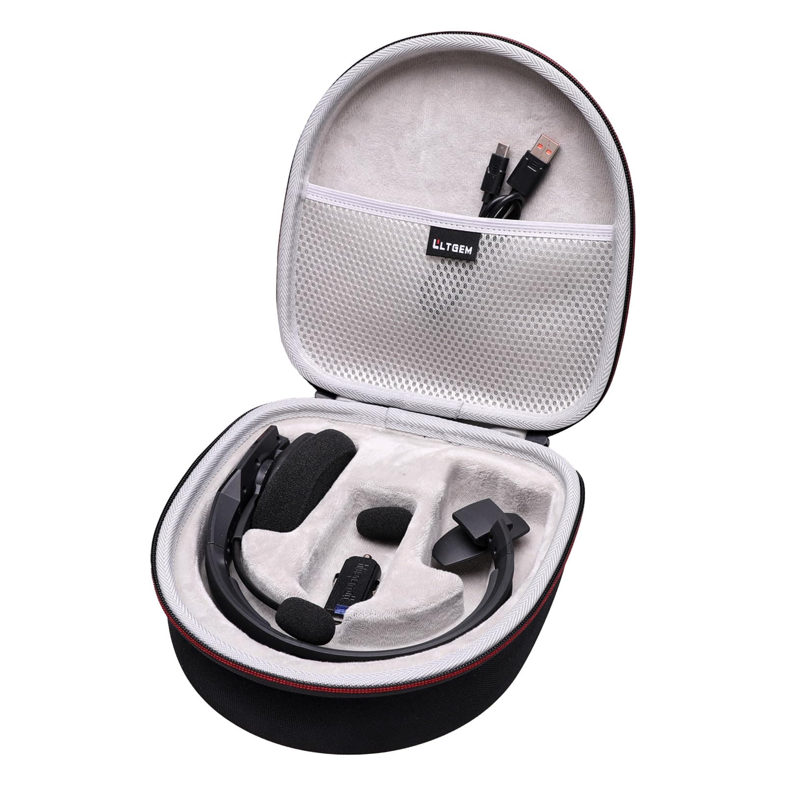 LTGEM Case Compatible with BlueParrott B450-XT/B350-XT/B550-XT Noise Cancelling Bluetooth Headset
