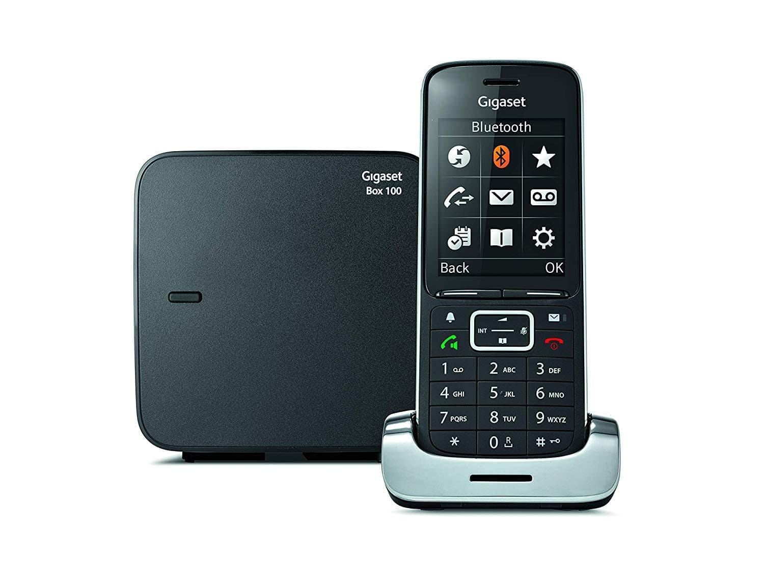 Gigaset SL450 Cordless DECT Phone Black