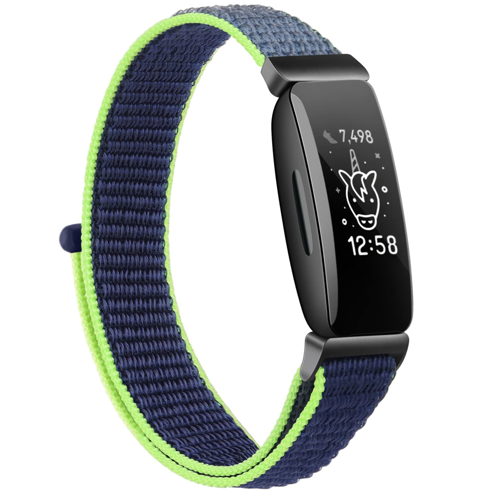 Nylon Ace 3 Bands Compatible with Fitbit Ace 3 Straps for Kids Boys Girls - Soft Skin-Friendly Breathable Ace 3 Bands for Kids Watch Band Wrist Strap Bracelet Accessories