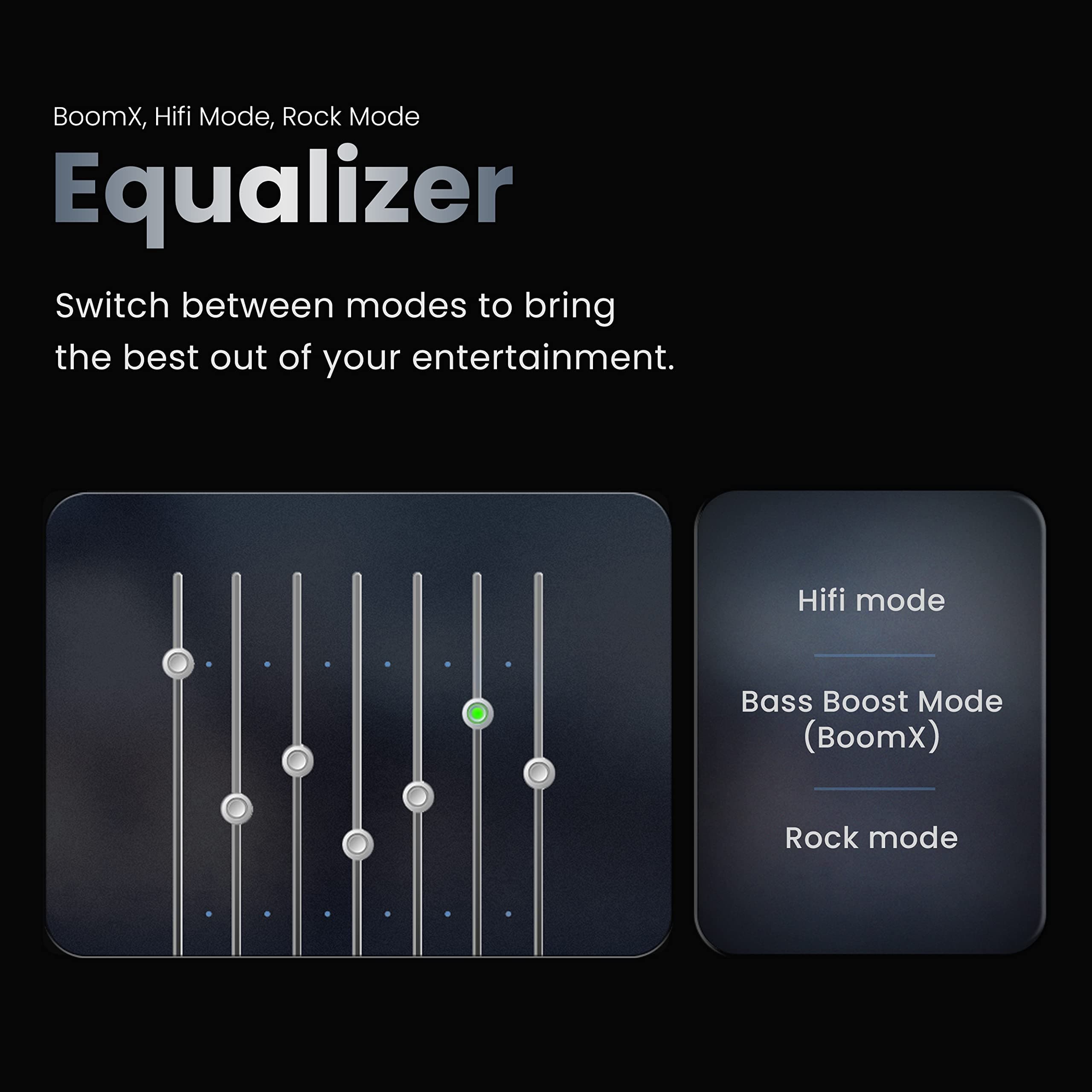 Boult Audio Omega True Wireless in Ear Earbuds with 30dB ANC, 32H Playtime, 45ms Xtreme Low Latency Mode, Quad Mic ENC, 3 Equalizer Modes, Active Noise Cancellation, TWS Bluetooth Gaming TWS (Black)