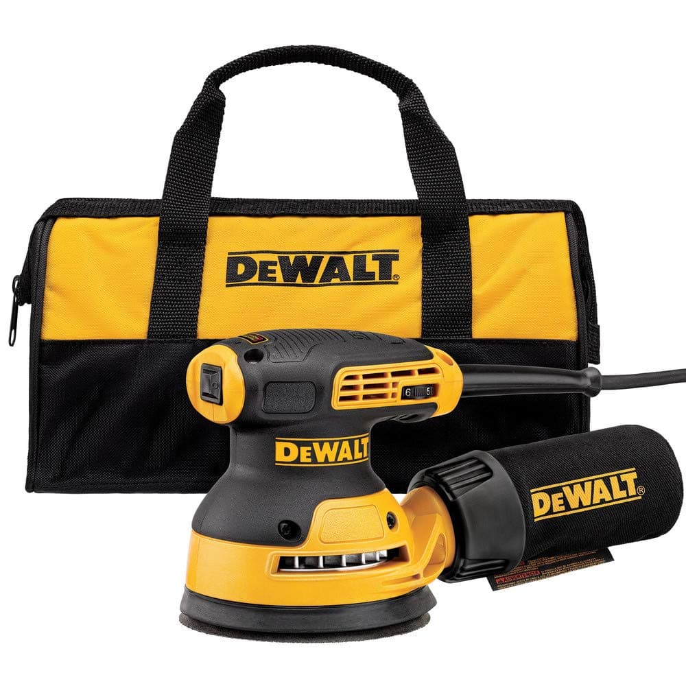 DEWALT Orbital Sander Kit, 5-Inch, Variable Speed (DWE6423K)