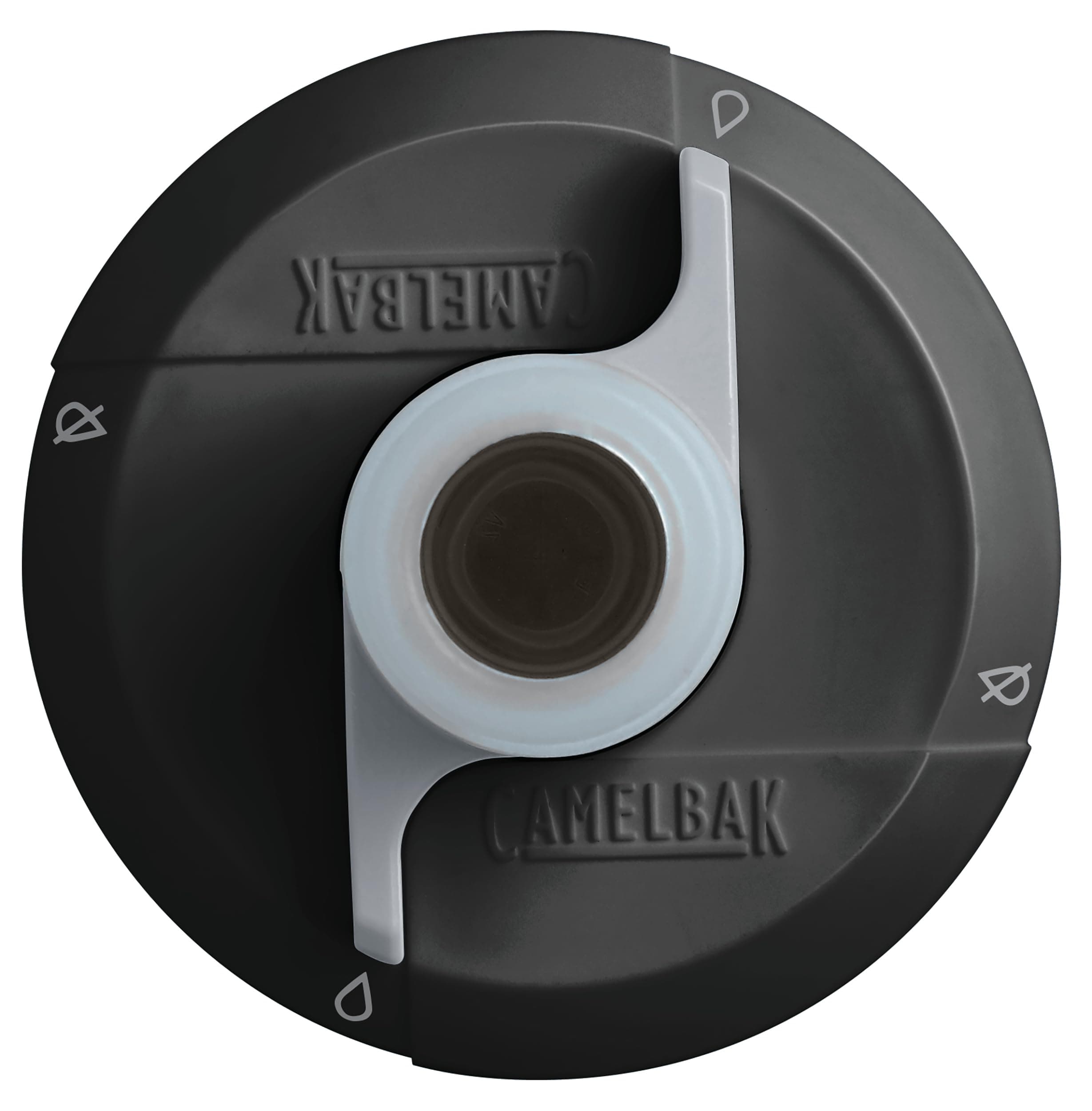 CAMELBAK Bottle Parts, Podium Fitness Replacement Cap, Black