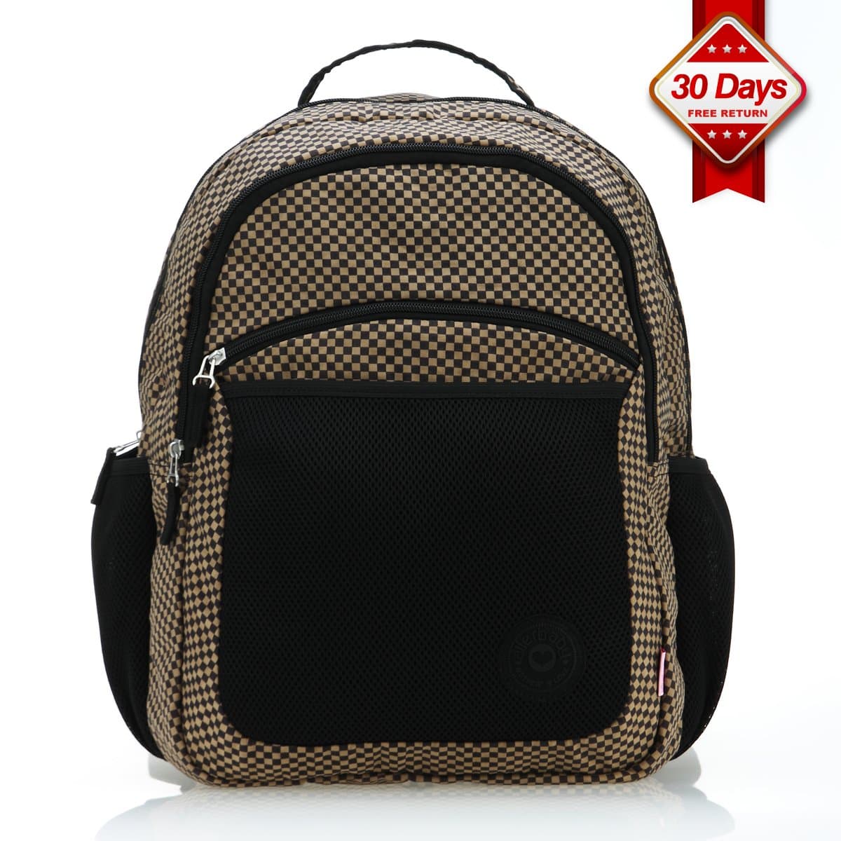 Diaper Bag, Multi-Function Travel Backpack Nappy Bags for Baby Care, Large Capacity, Stylish and Durable (Plaid)