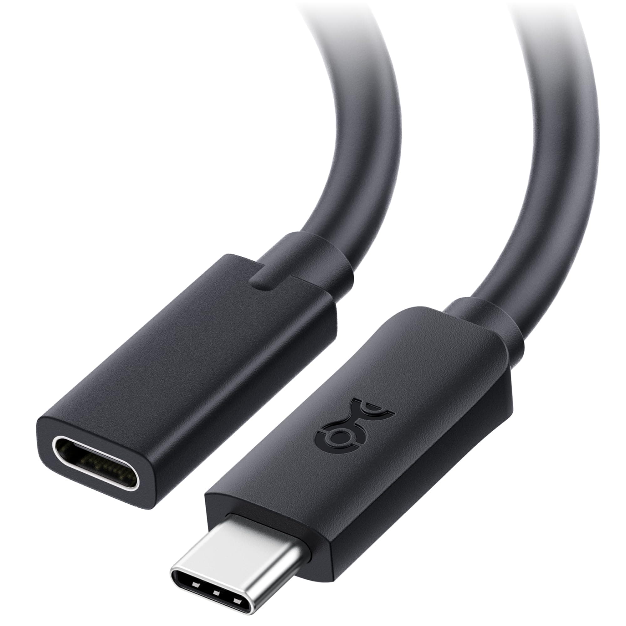 Cable Matters 40Gbps USB 4 Extension Cable - 0.5m, 8K@60Hz / 4K@240Hz Video, 240W Charging, 40Gbps Data Transfer, USB C Extension Cable, USB C Male to Female, USB 4 / Thunderbolt 4/5, Nintendo Switch