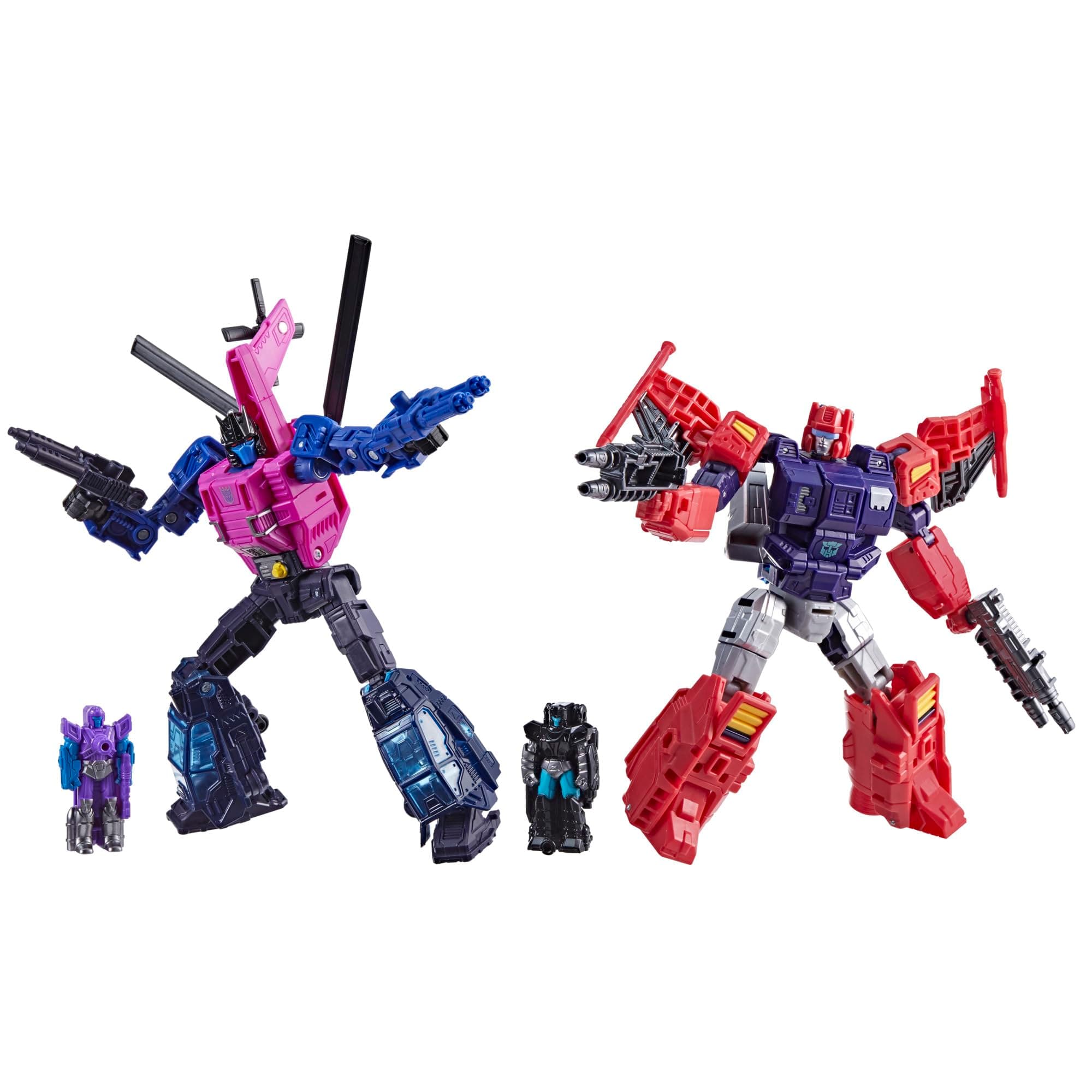 Transformers Wreck 'n Doom Collection Topspin vs Spinister Converting Action Figure 2-Pack
