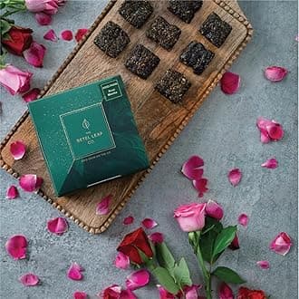 THE BETEL LEAF CO. - Paan the healthy Indian Dessert Dry Arid Paan - Rose Flavour | Mukhwas | After Meal Dessert | Mouth Freshener | Digestive | Pack Of 6 Paans - 120 Gm