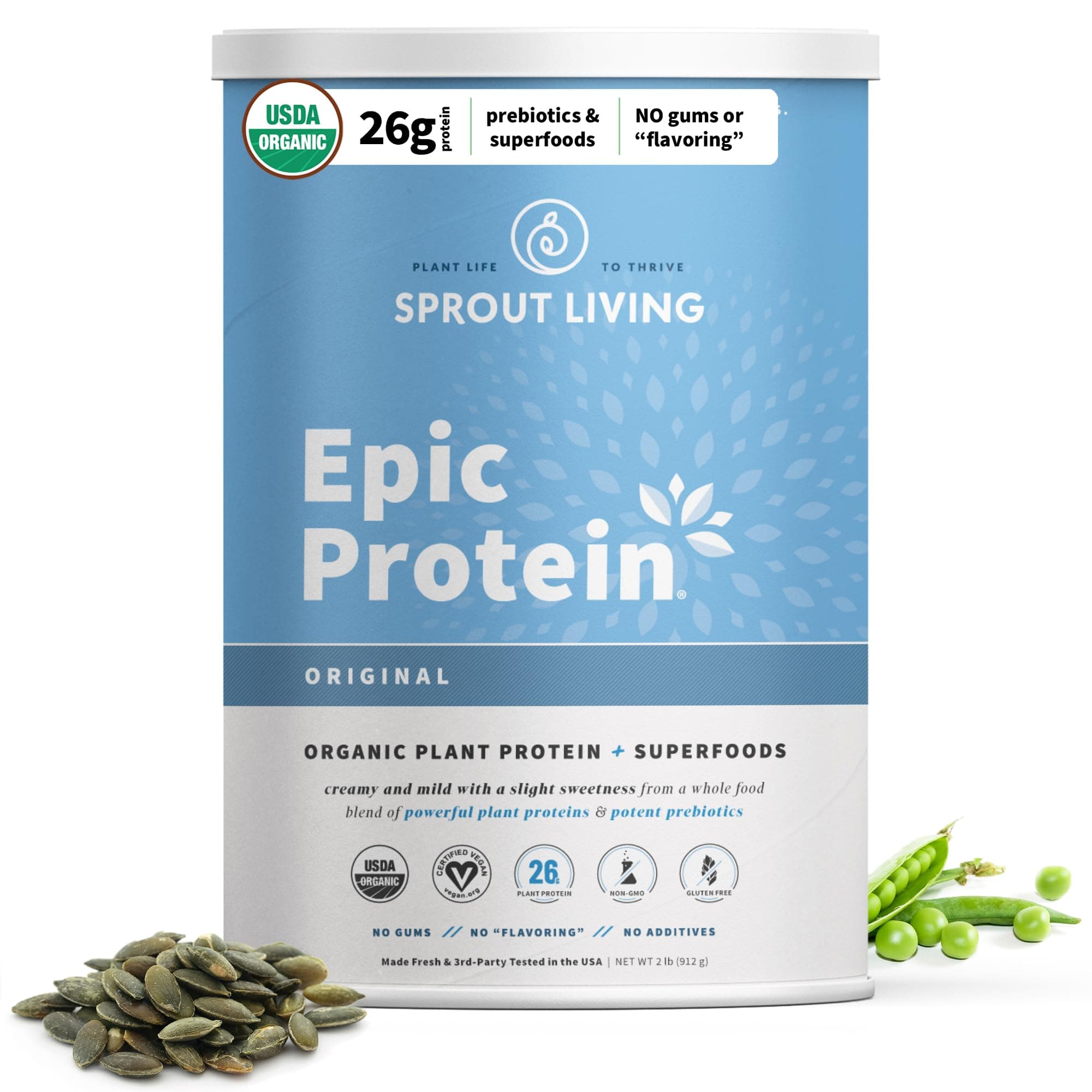 Sprout Living Epic Protein Original, 2 lb