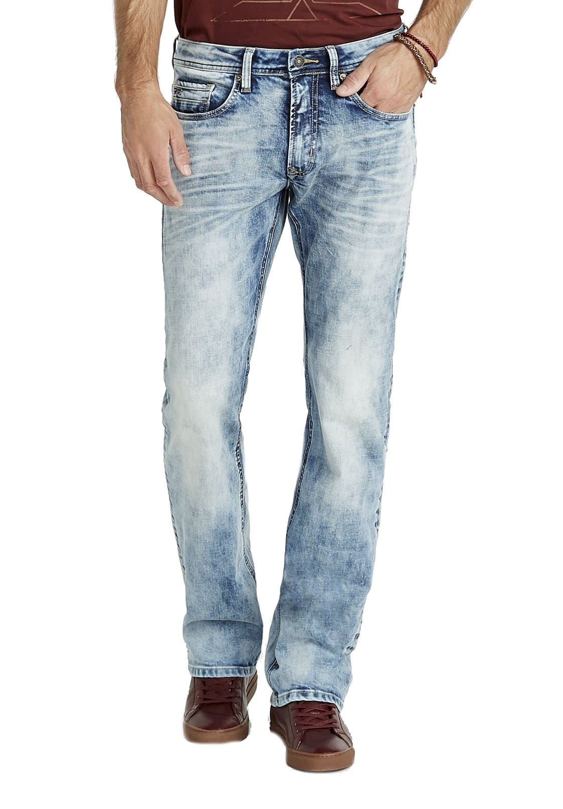 Buffalo David Bitton Men's Relaxed Straight Driven Jeans-Legacy