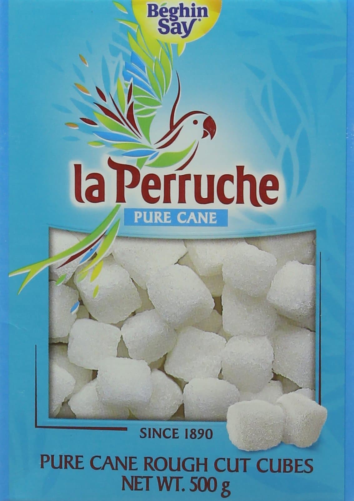 La Perruche White Cane Sugar Lumps 500 g (Pack of 4)