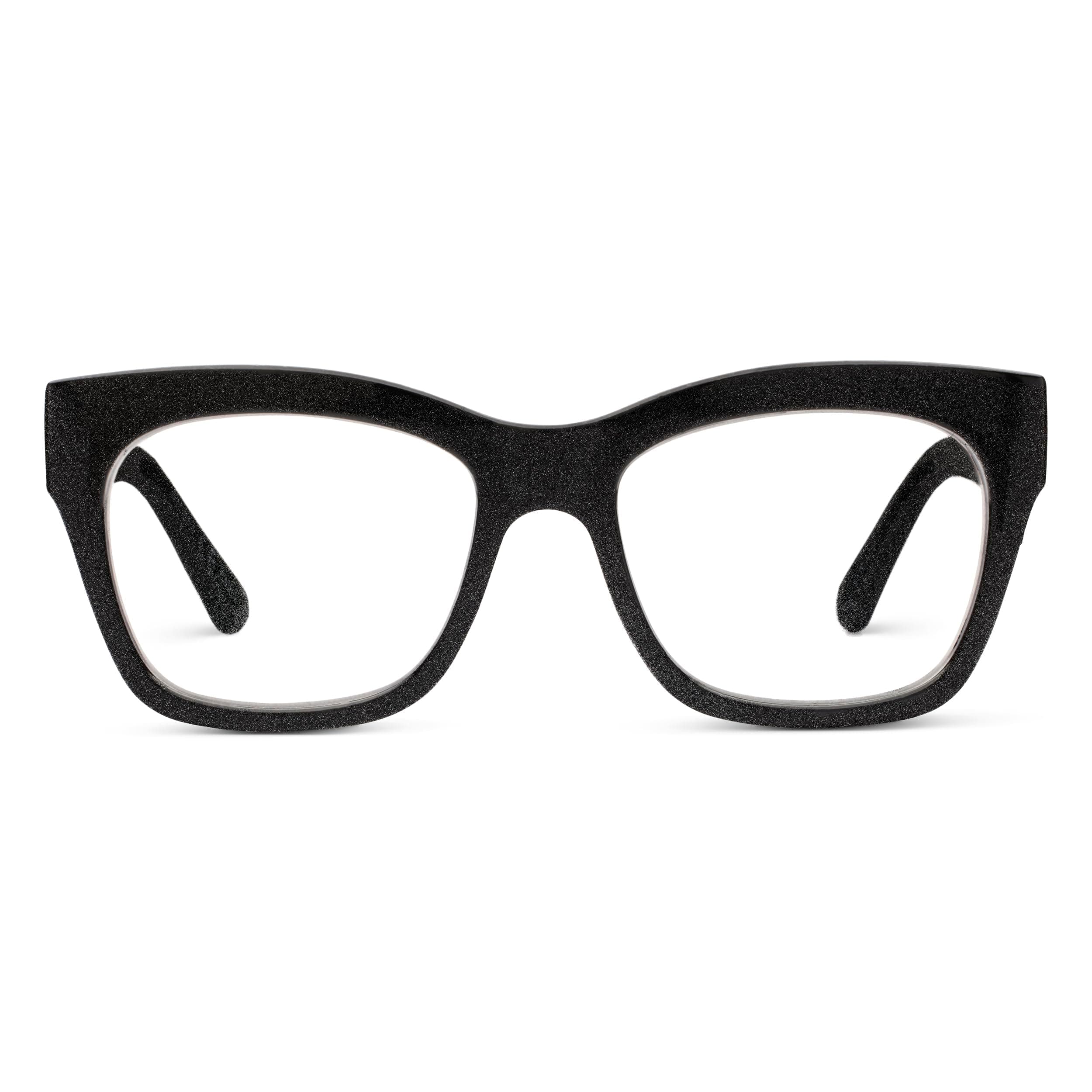 Women's Shine On Square Blue Light Blocking Reading Glasses