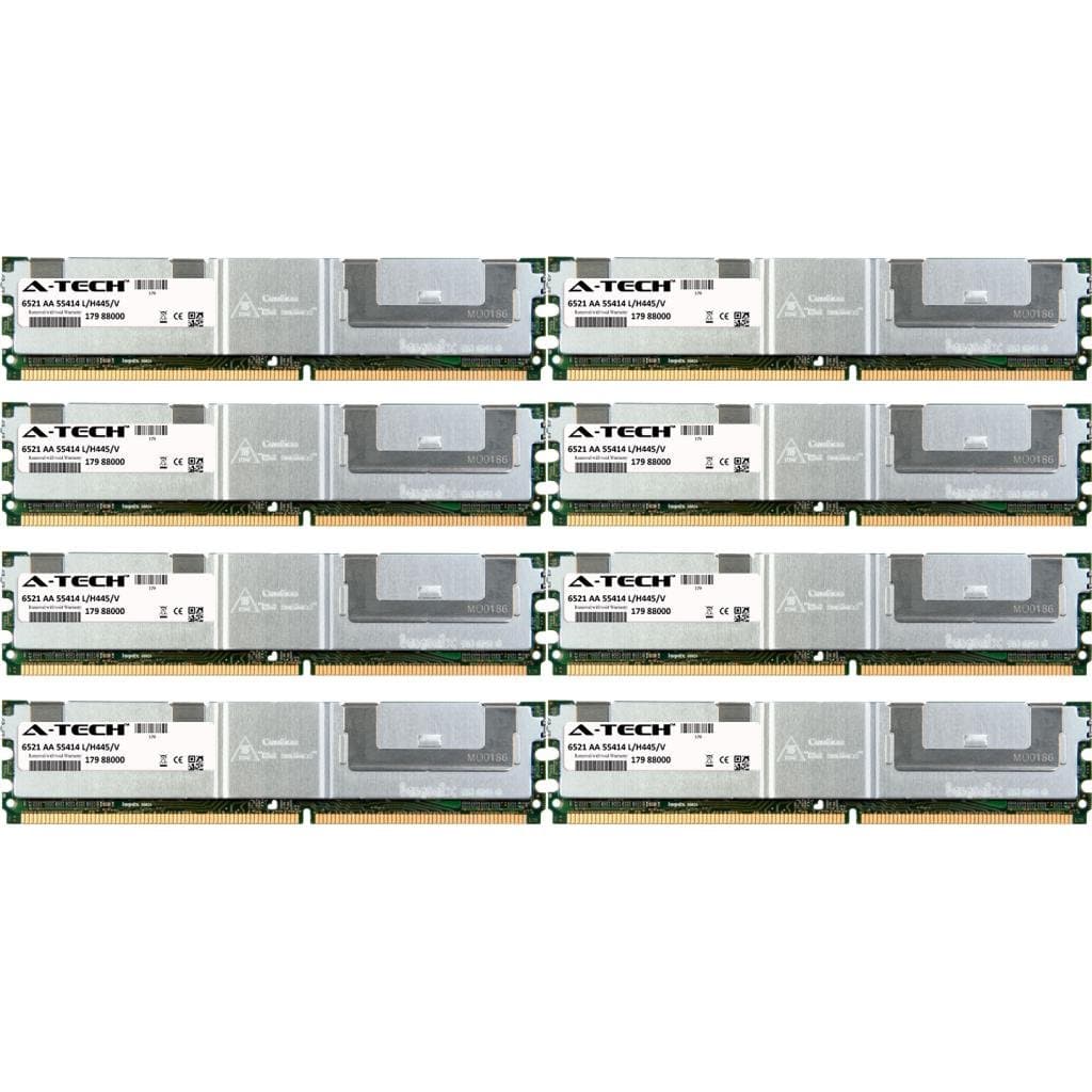 16GB KIT (8 x 2GB) for Cisco MCS Server Series 7835-H2 7835-I2 7845-H2. DIMM DDR2 ECC Fully Buffered PC2-5300 667MHz RAM Memory. Genuine A-Tech Brand.