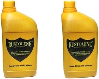 Rustolene - Cleans Surface From Rust, Grease, Oil, Liquid 500 ml - Pack of 2