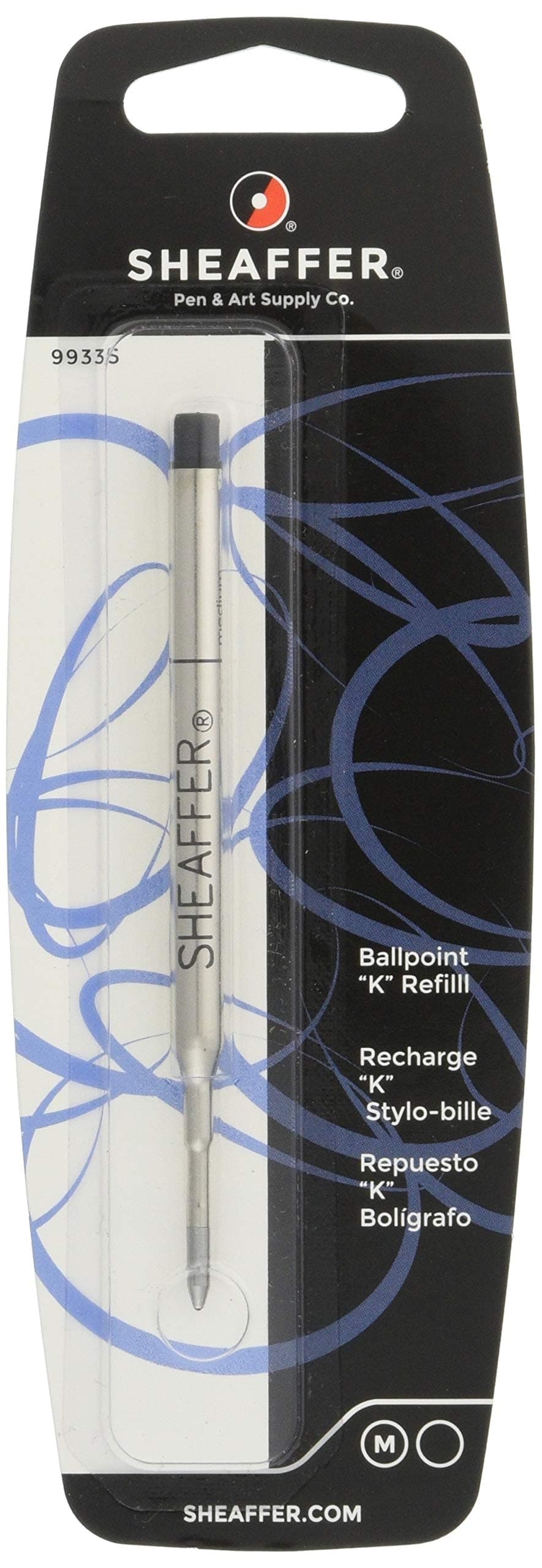 SHF99335 Ballpoint Pen Refill and Medium Point - Black