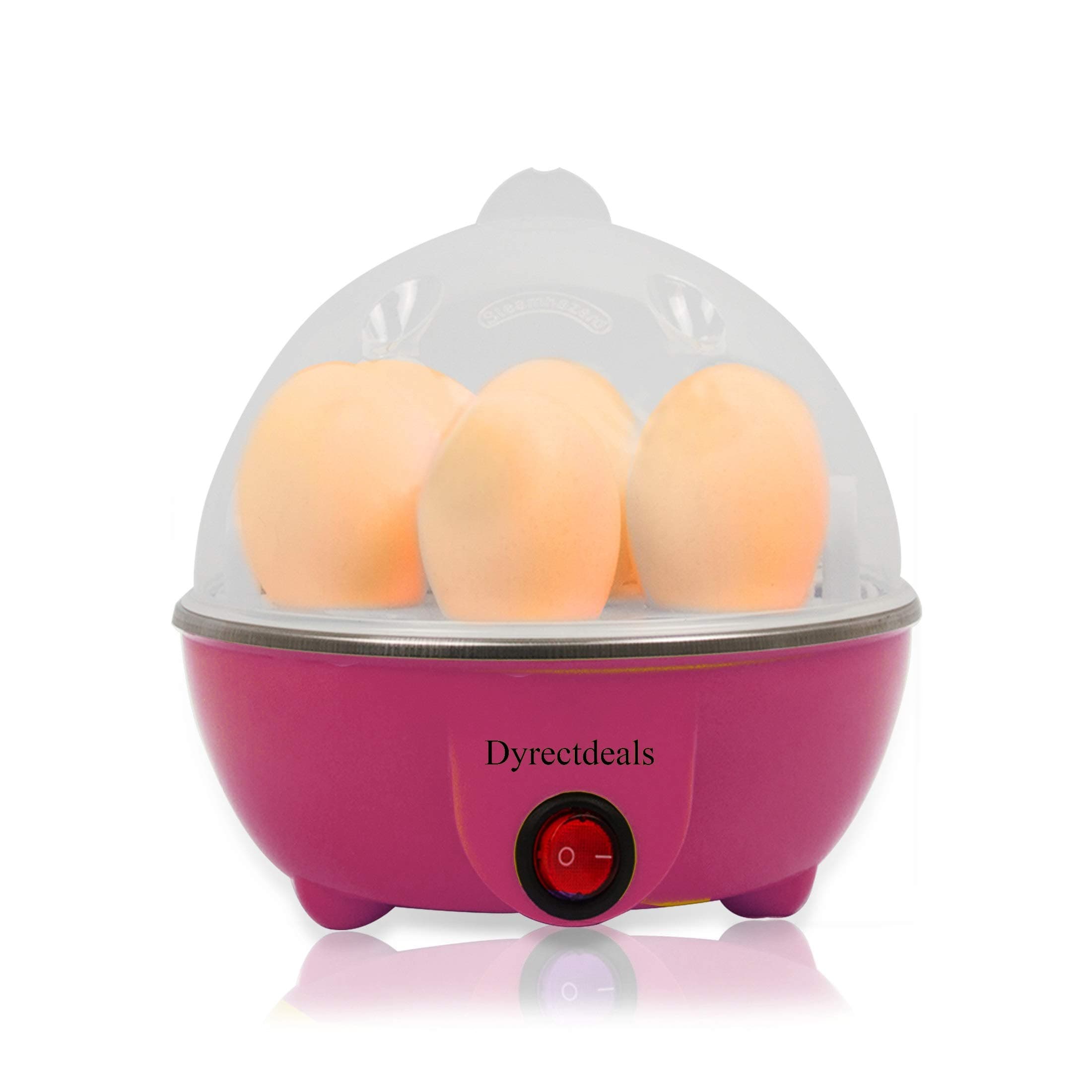 DYRECTDEALS Plastic Electric Egg Boiler (Multicolour)