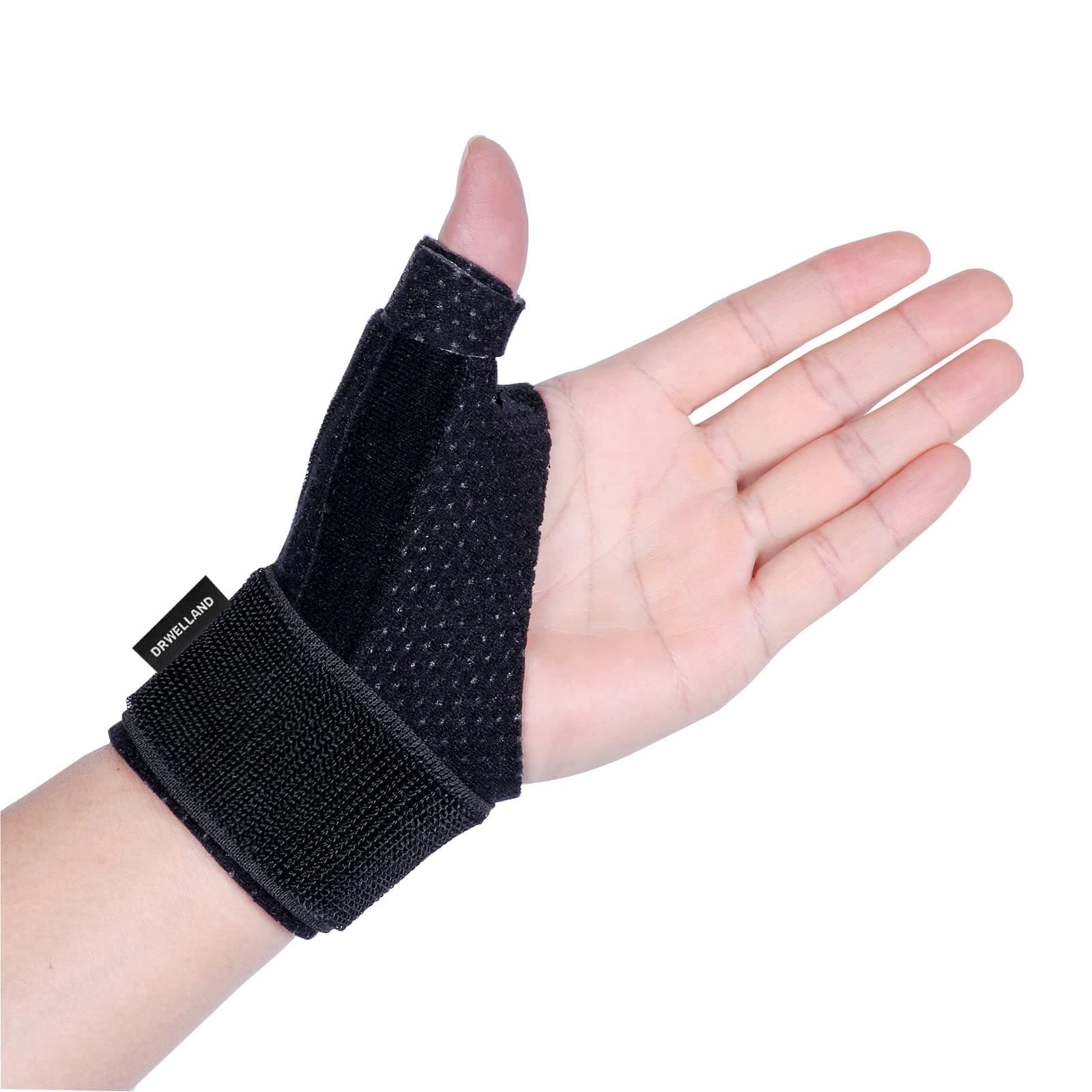 Reversible Thumb & Wrist Stabilizer splint for BlackBerry Thumb, Trigger Finger, Pain Relief, Arthritis, Tendonitis, Sprained and Carpal Tunnel Supporting, Lightweight and Breathable L/XL