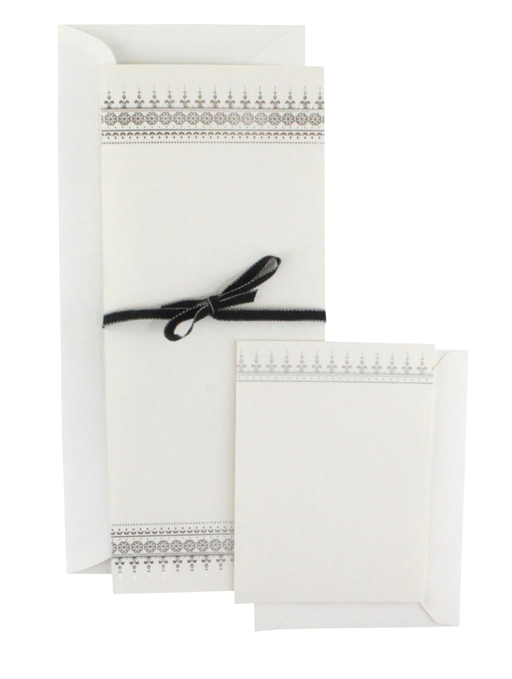 25-Count Wedding Invitation Kit - Silver Foil TW154