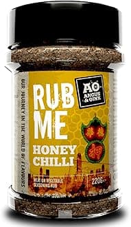 Honey Chilli Seasoning | Sweet & Spicy | Perfect for Chicken & Pork | Authentic Chinese Flavour | Gluten-Free & Vegetarian | Oven, Air Fryer & BBQ | 220g