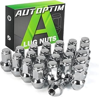 M14x2.0 Lug Nuts - Replacement for 2004-2014 Ford F150, 2003-2014 Ford Expedition, Chrome 13/16" 21mm, Hex 2.17" Tall, OEM Factory Style Closed End Wheel Lug Nuts (24pcs)