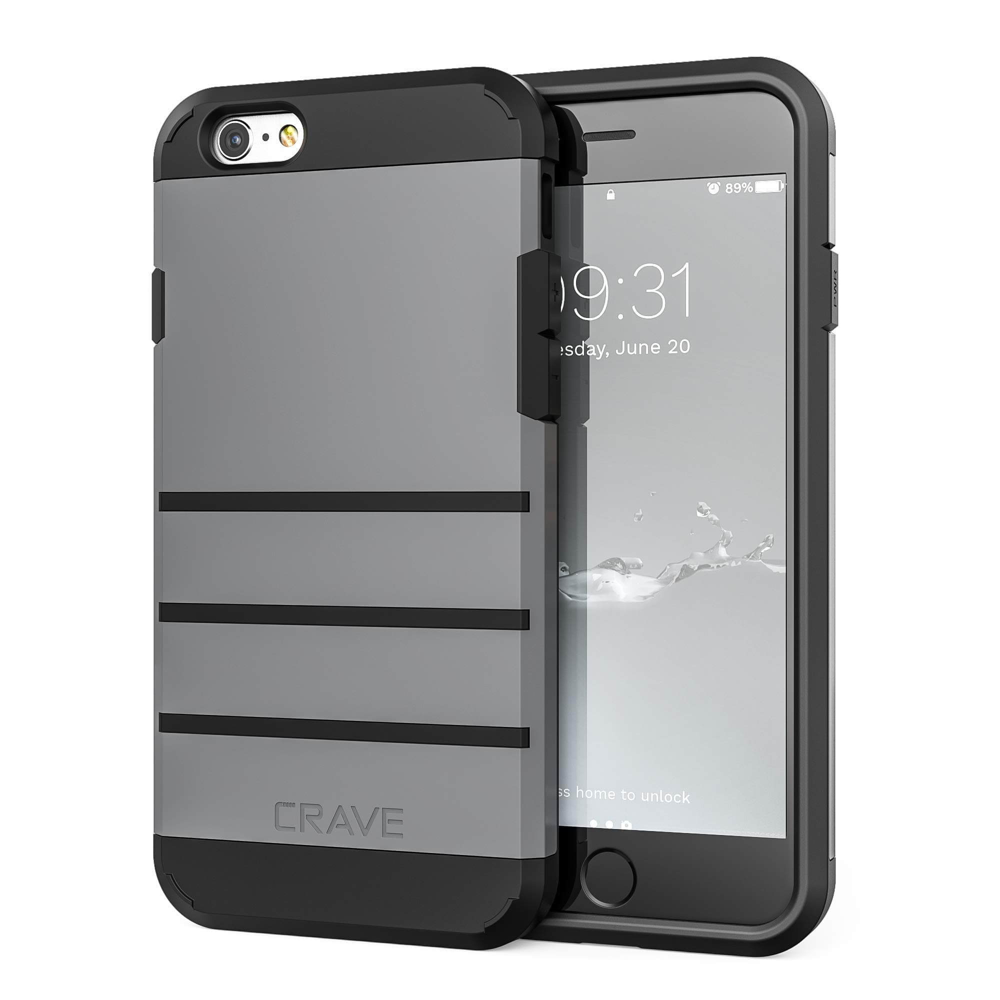 iPhone 6S Case, Strong Guard Protection Series for Apple iPhone 6 6s (4.7 Inch) - Slate