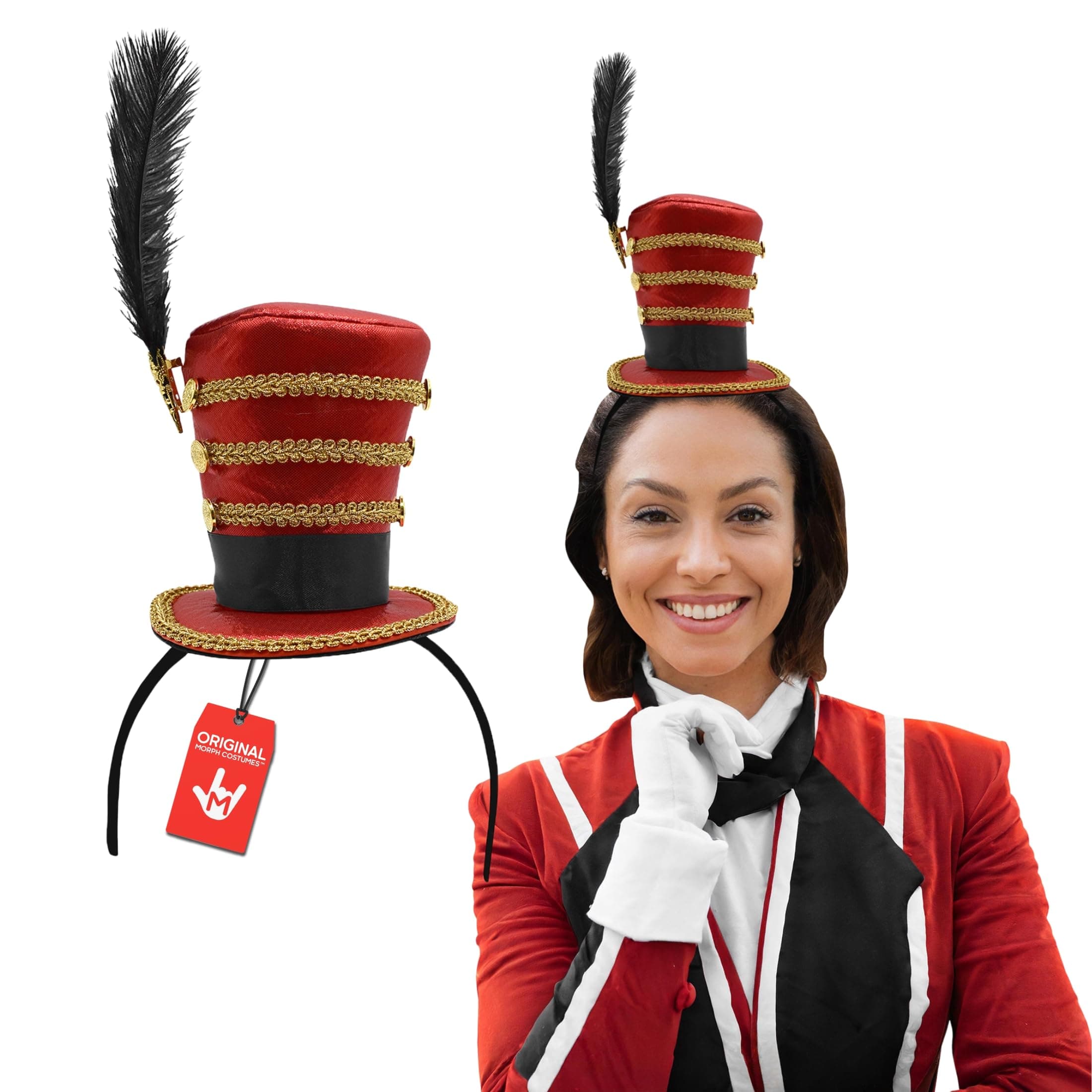 Morph Ring Master Hat, Lion Tamer Hat, Ring Leader Hats, Circus Hats, Ringmaster Costume Women