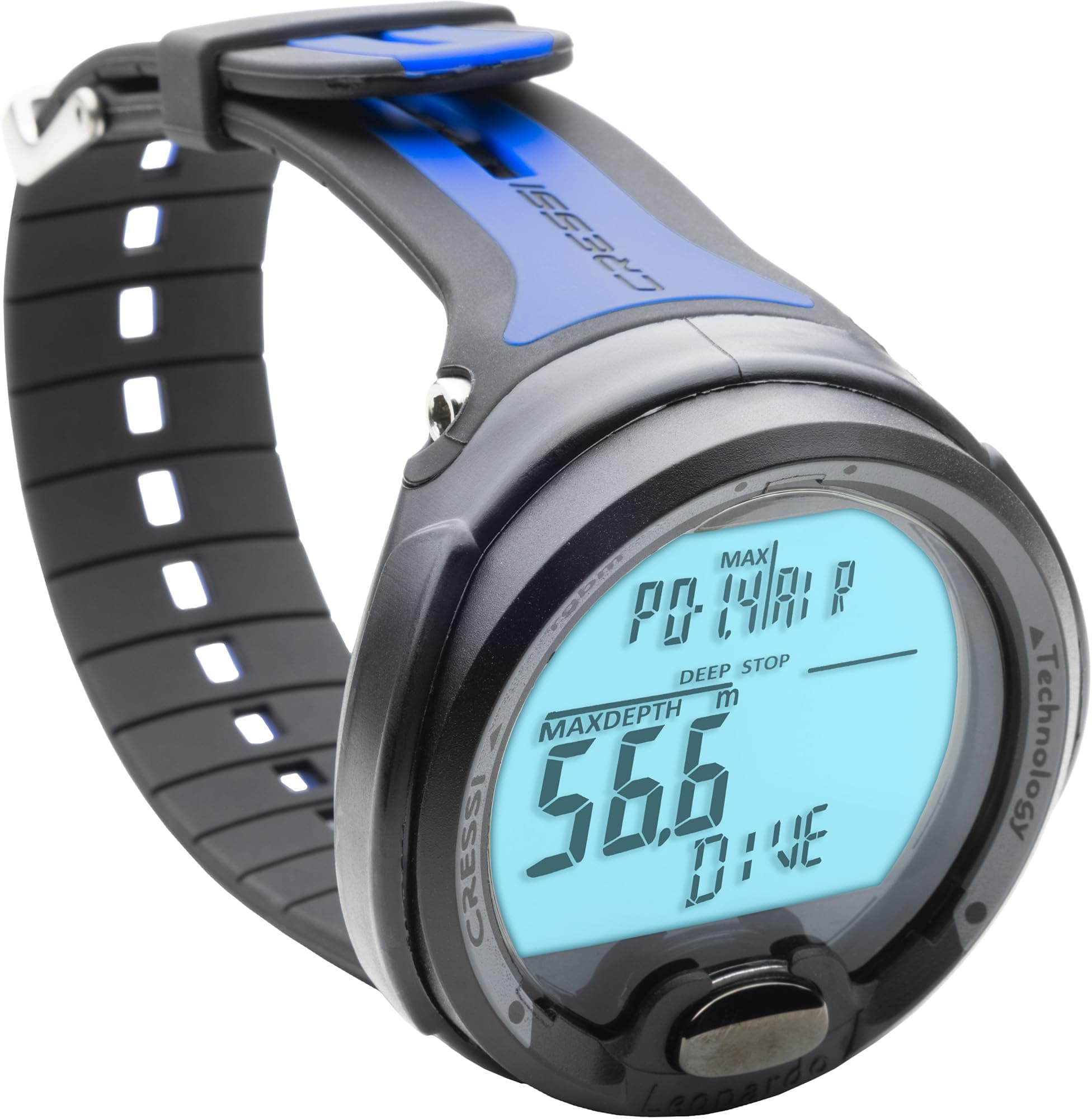 Leonardo 2.0 Scuba Dive Computer - Air, Nitrox & Gauge Dive Watch - Backlit Waterproof Watch - USB IR Diving Computer