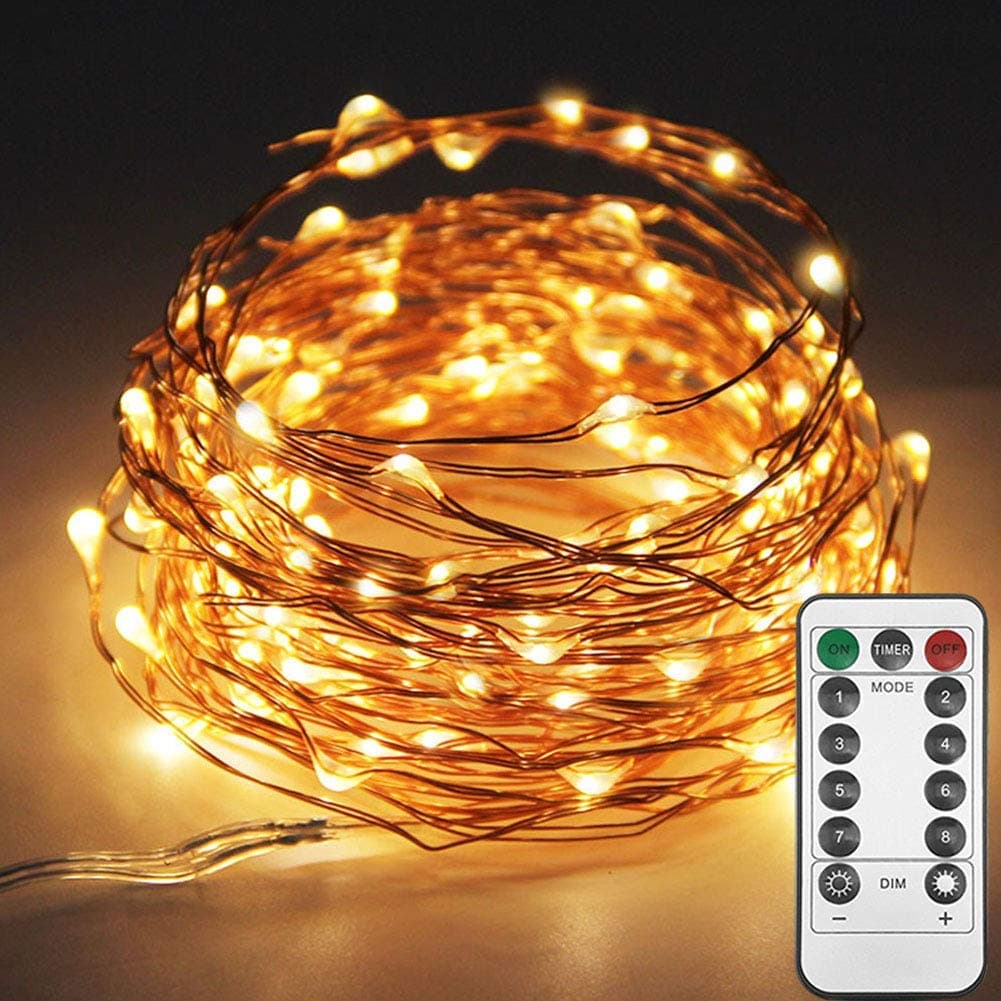 Copper Wire String Lights  USB Powered