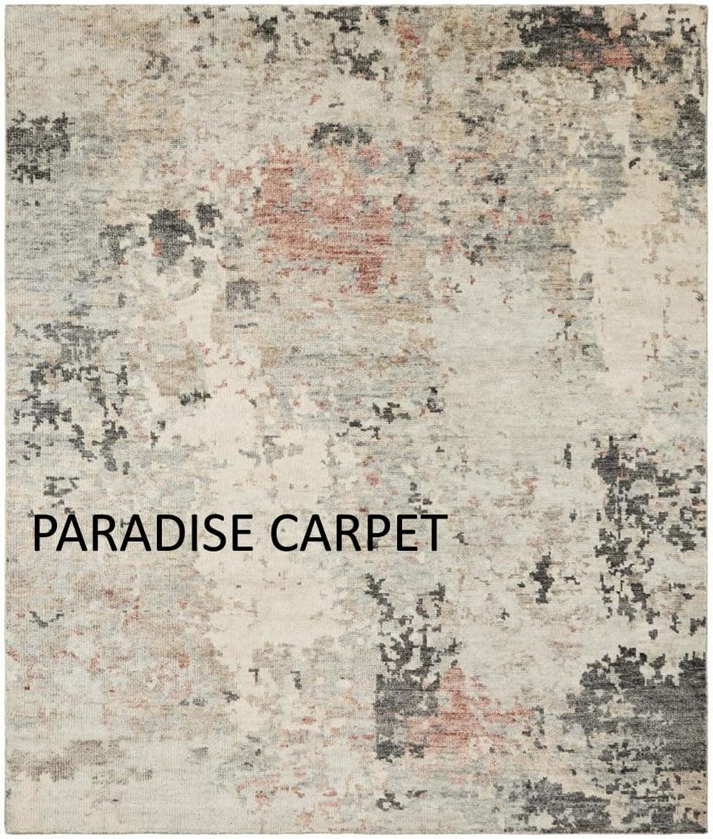 PARADISE CARPET CREATION Modern Traders Carpets Handmade Tufted Thick Woolen Classical Design Texture Carpets for Home, Living Room, Bedroom & Hall 5 X 7 Feet Color Multi