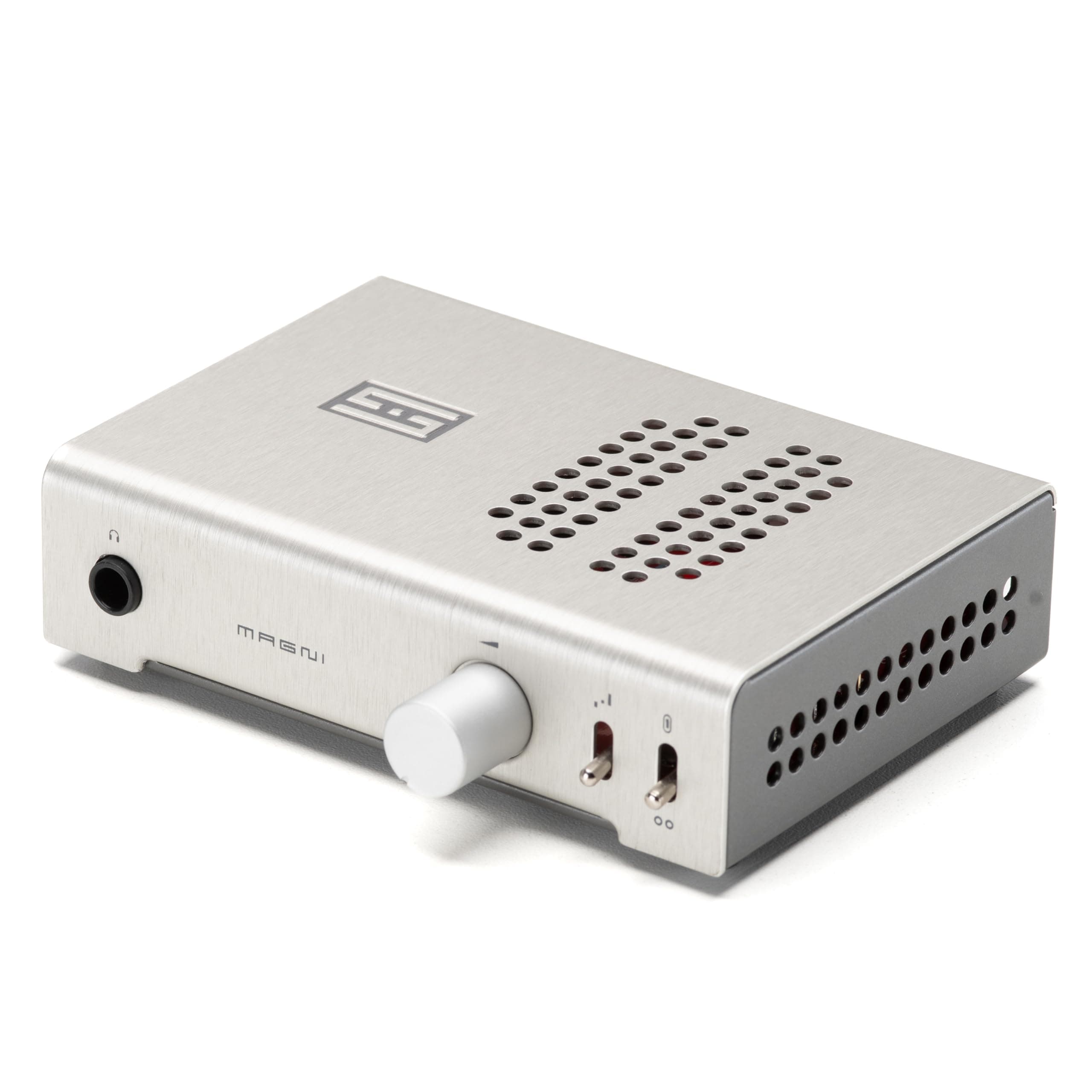 Schiit Magni Unity Fully Discrete Headphone Amp and Preamp - Silver