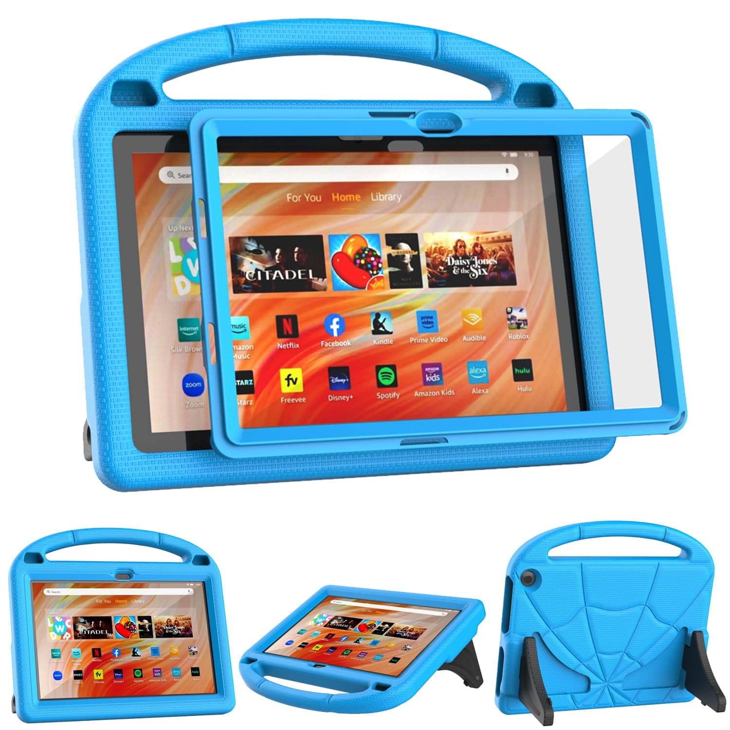 Fire HD 10 Tablet Case for Kids (13th/11th Gen, 2023/2021) - Sonlaryin Lightw...