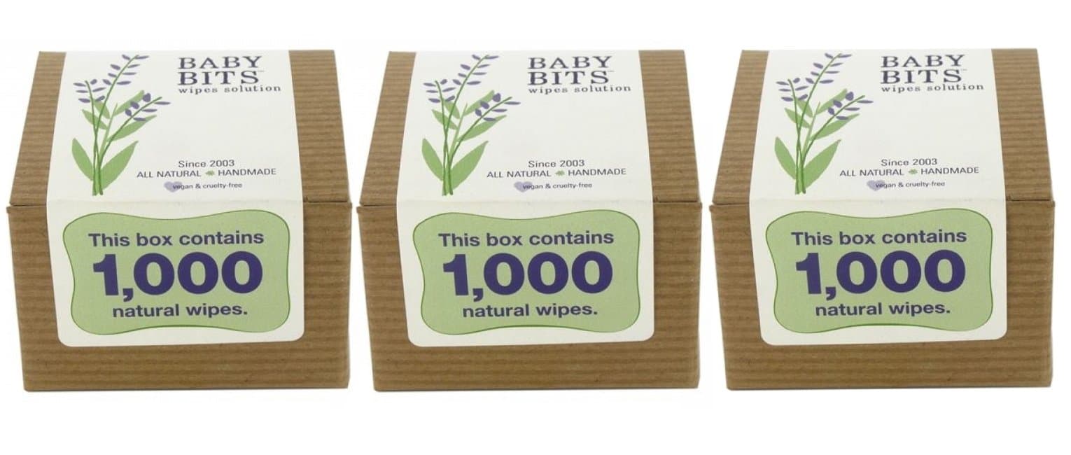 Wipes Solution - Makes 1,000 Natural Wipes & Made in the USA! (3 Pack)
