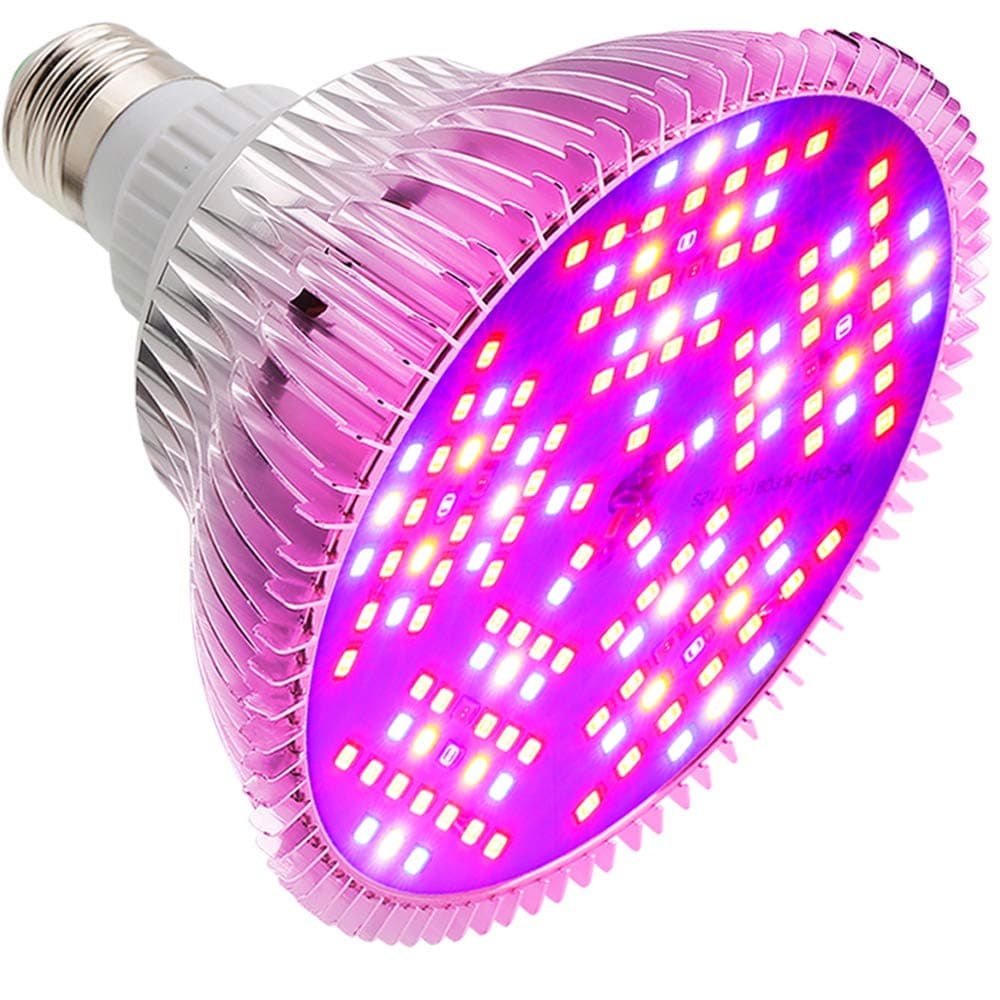 MILYN 100W Led Grow Light 3 Mode Growth, Bloom, Full Spectrum Grow Lights for Indoor Plants E27 Plant Lights Growth Lamps 150 LEDs Hydroponic Lights