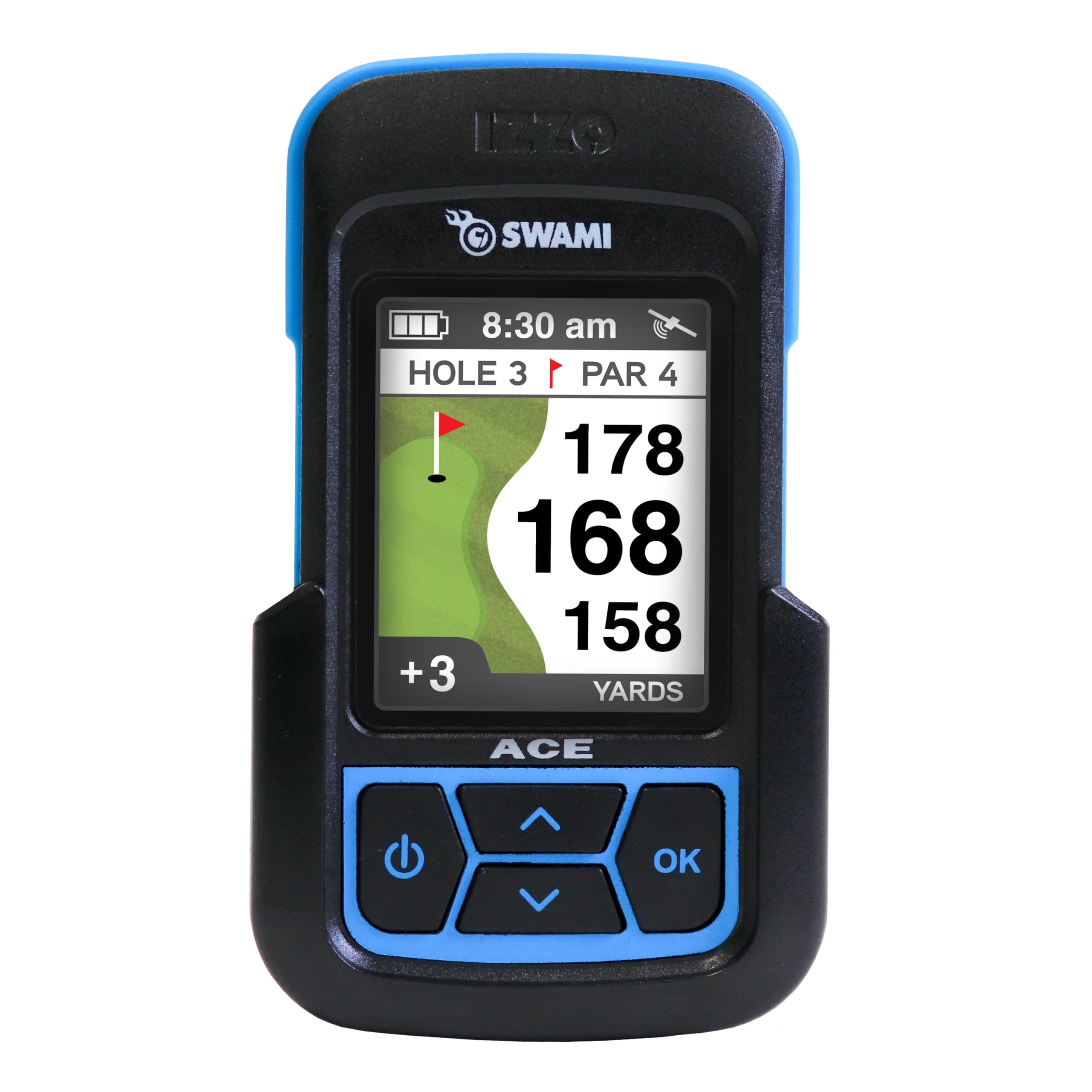 Izzo Golf Swami Ace Handheld Golf GPS Rangefinder