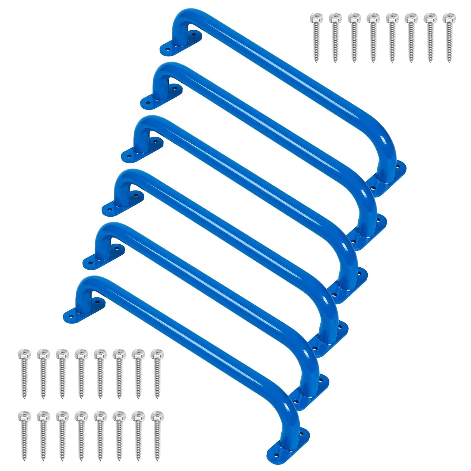 17.2‘’ Blue Playground Handles 6 Pack