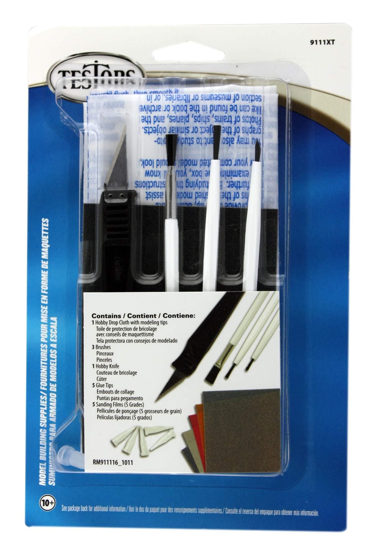 Testors 9111XT Model Building Supplies Set, Original Version