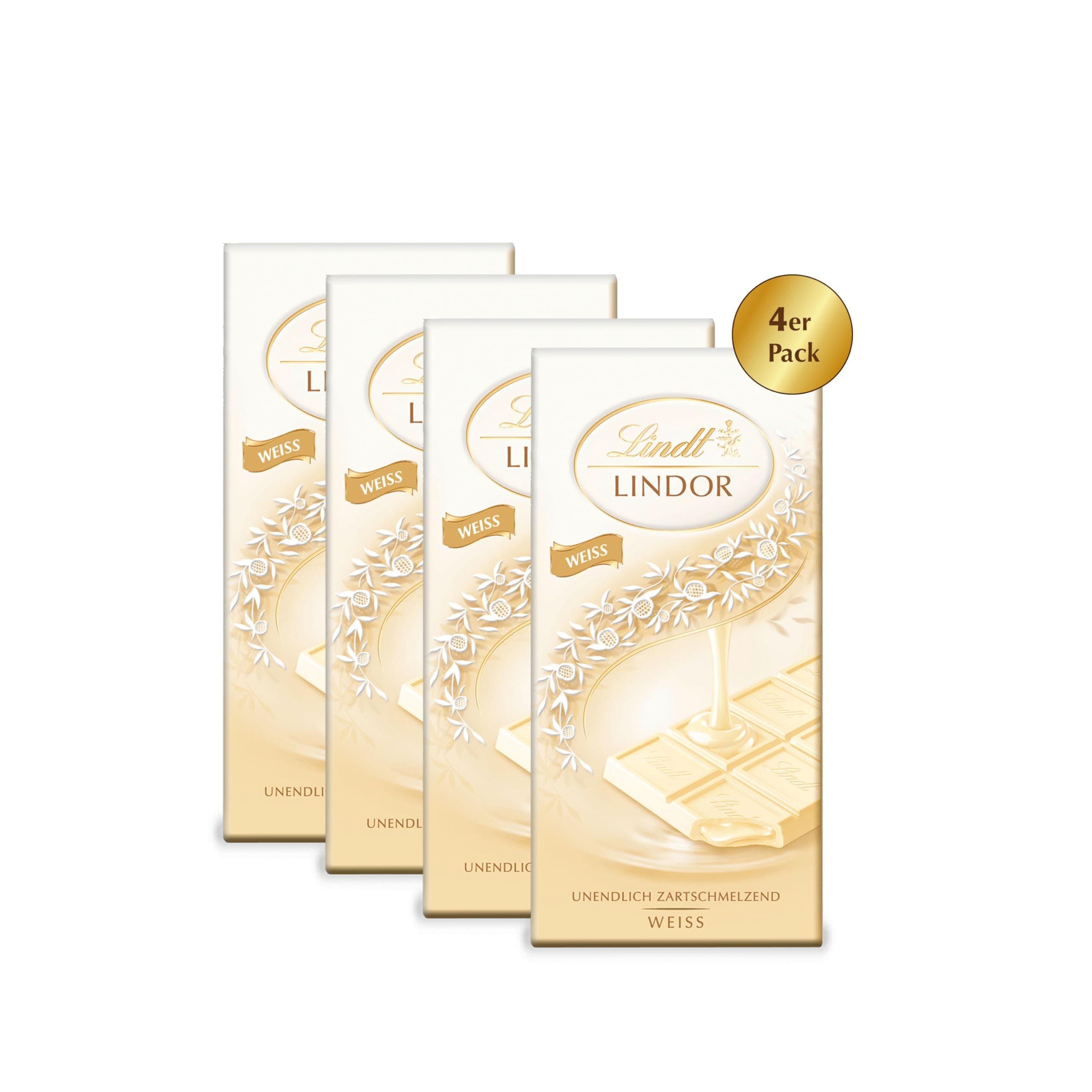 Lindor White Chocolate Bar Weiss,100 Gram
